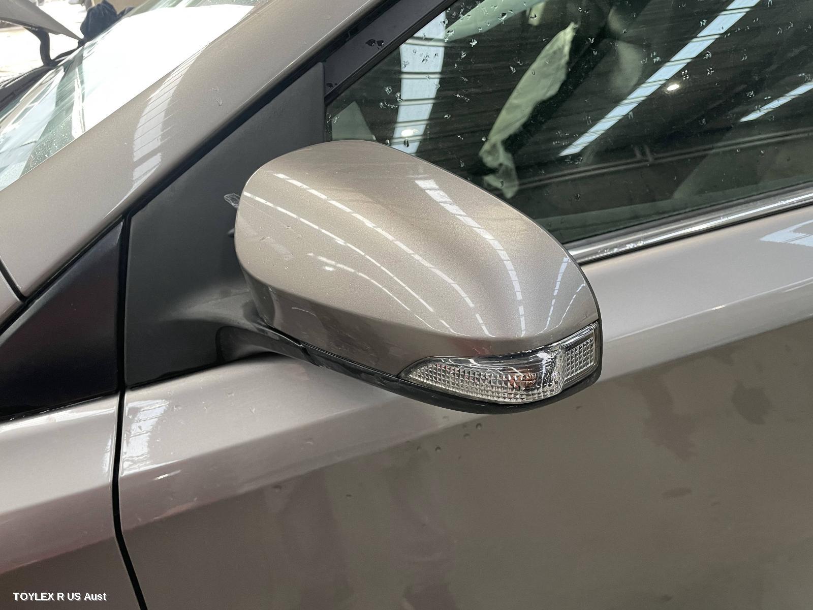 TOYOTA COROLLA 2013 Left Door Mirror ZRE182R, HATCH, POWER FOLDING TYPE