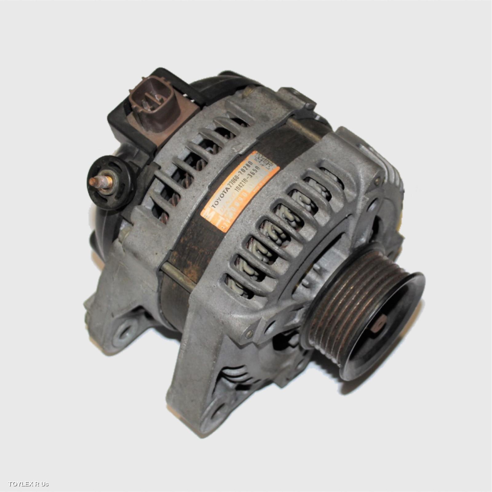 TOYOTA KLUGER 2005 Alternator PETROL, 3.3, 3MZ-FE, MCU28R