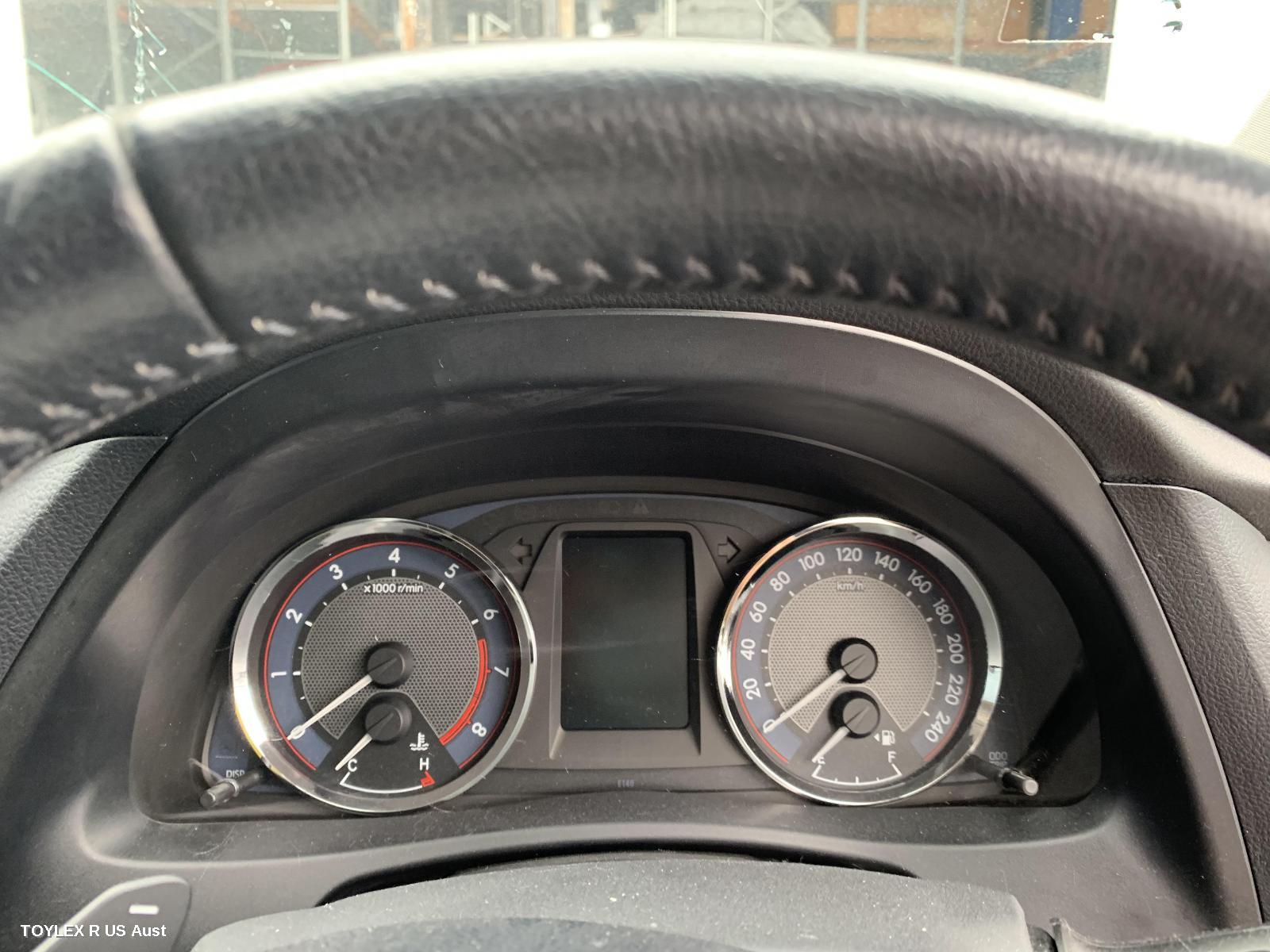 TOYOTA COROLLA 2014 Instrument Cluster 1.8, 2ZR-FE, AUTO T/M, LEVIN SX/ZR, ZRE182R, HATCH