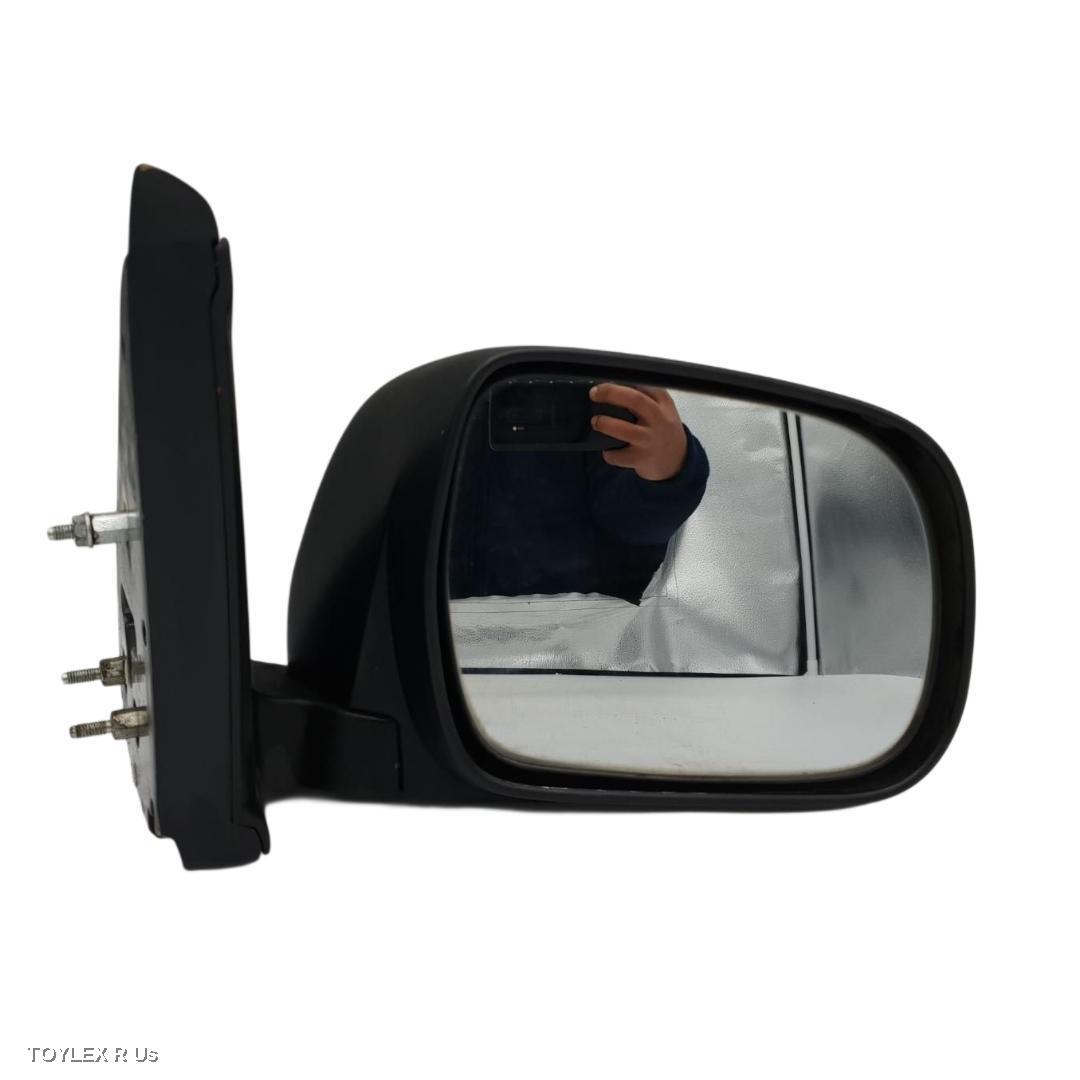 TOYOTA HILUX 2011 Right Door Mirror MANUAL, BLACK, W/ BASE EXTENSION TYPE