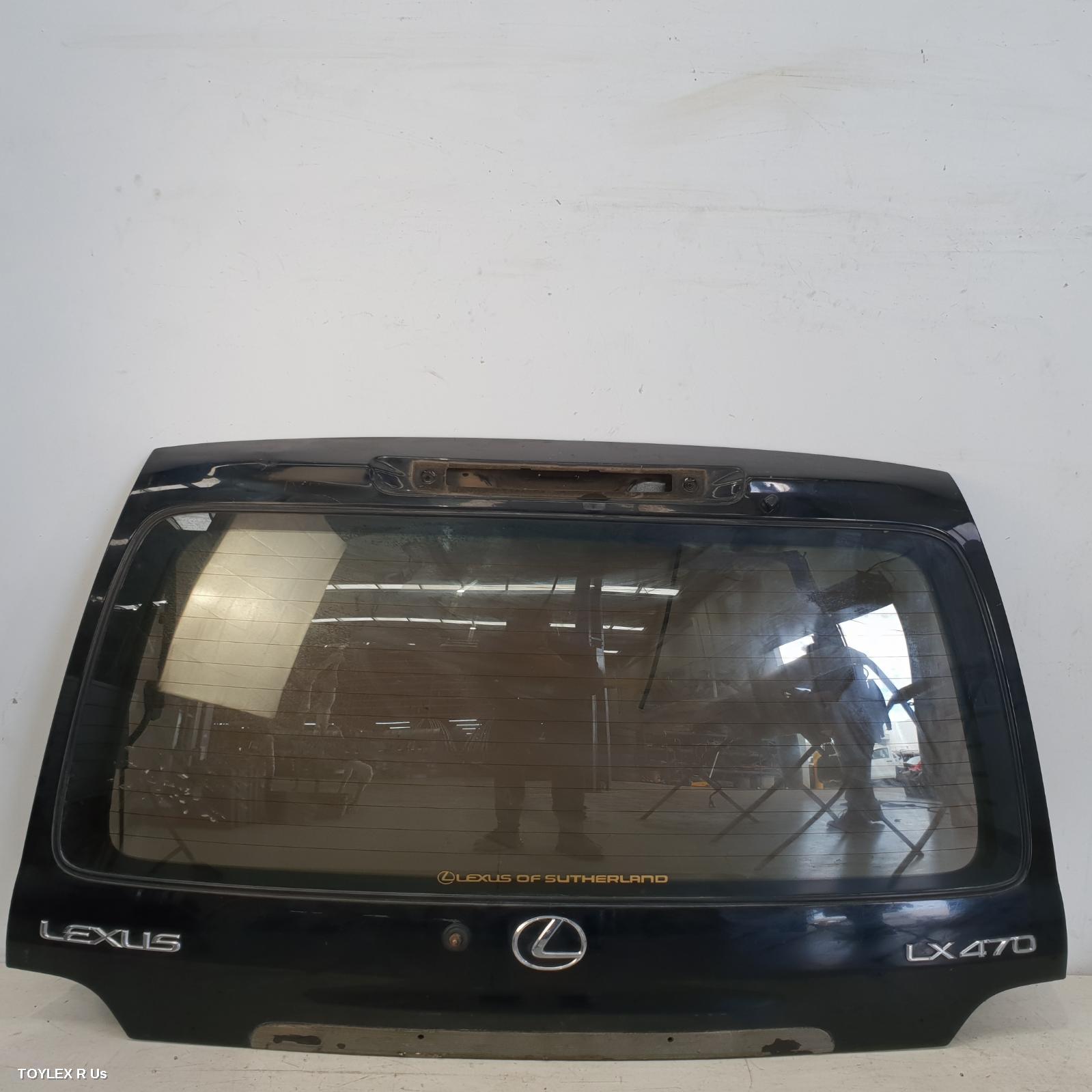 LEXUS LX470 2003 Bootlid/Tailgate UPPER TAILGATE, UZJ100R