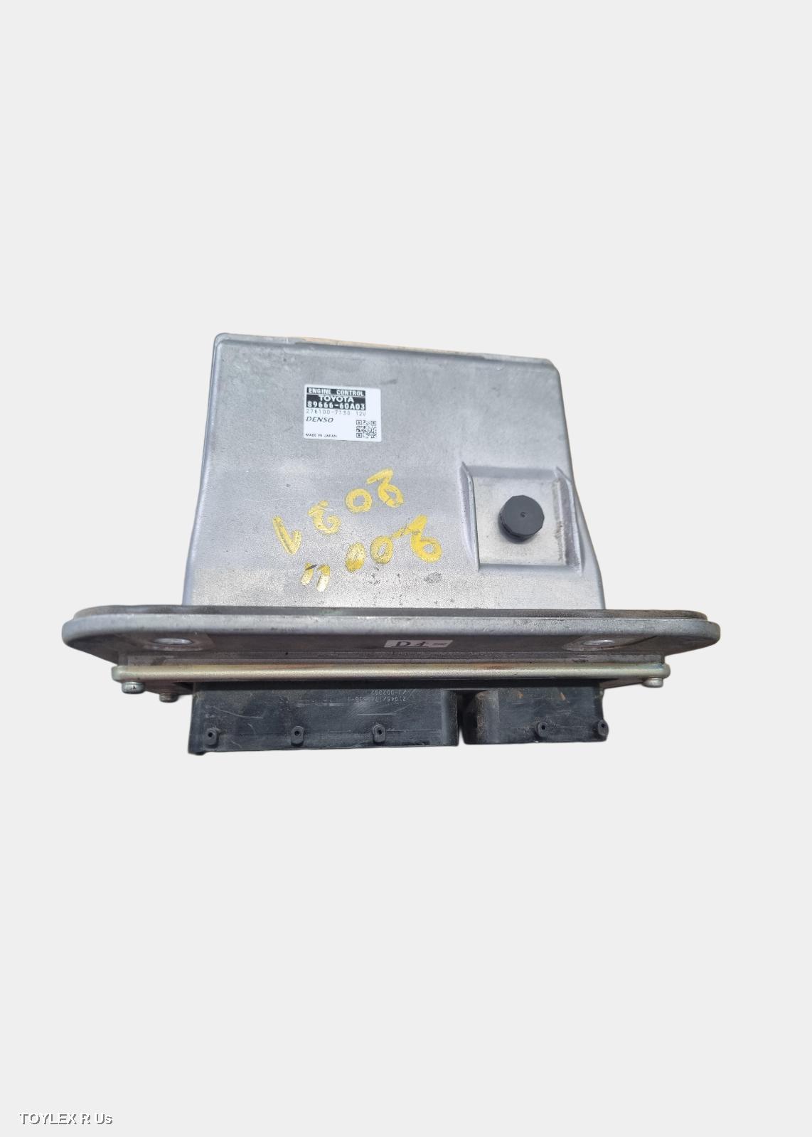TOYOTA LANDCRUISER 2021 Ecu 200 SERIES, ENGINE ECU, 4.5, 1VD-FTV, DIESEL, P/N 8966660A03, ECU ONLY