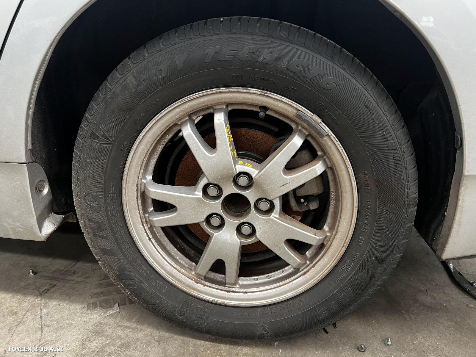 TOYOTA PRIUS 2010 Wheel Mag ZVW30R, FACTORY, 15X6IN