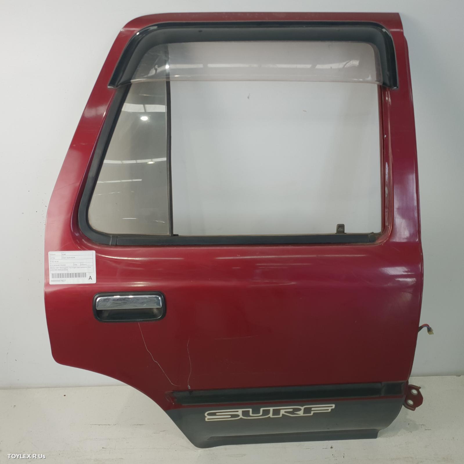 TOYOTA SURF 1996 Right Rear Door Sliding N180
