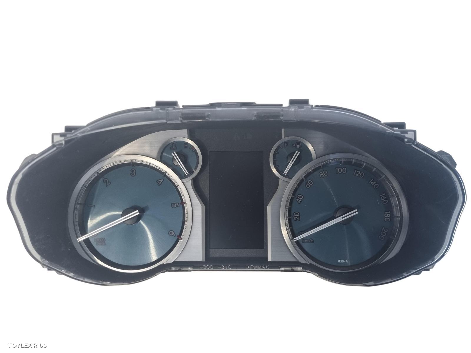 TOYOTA PRADO 2021 Instrument Cluster INSTRUMENT CLUSTER, DIESEL, AUTO T/M, 150 SERIES