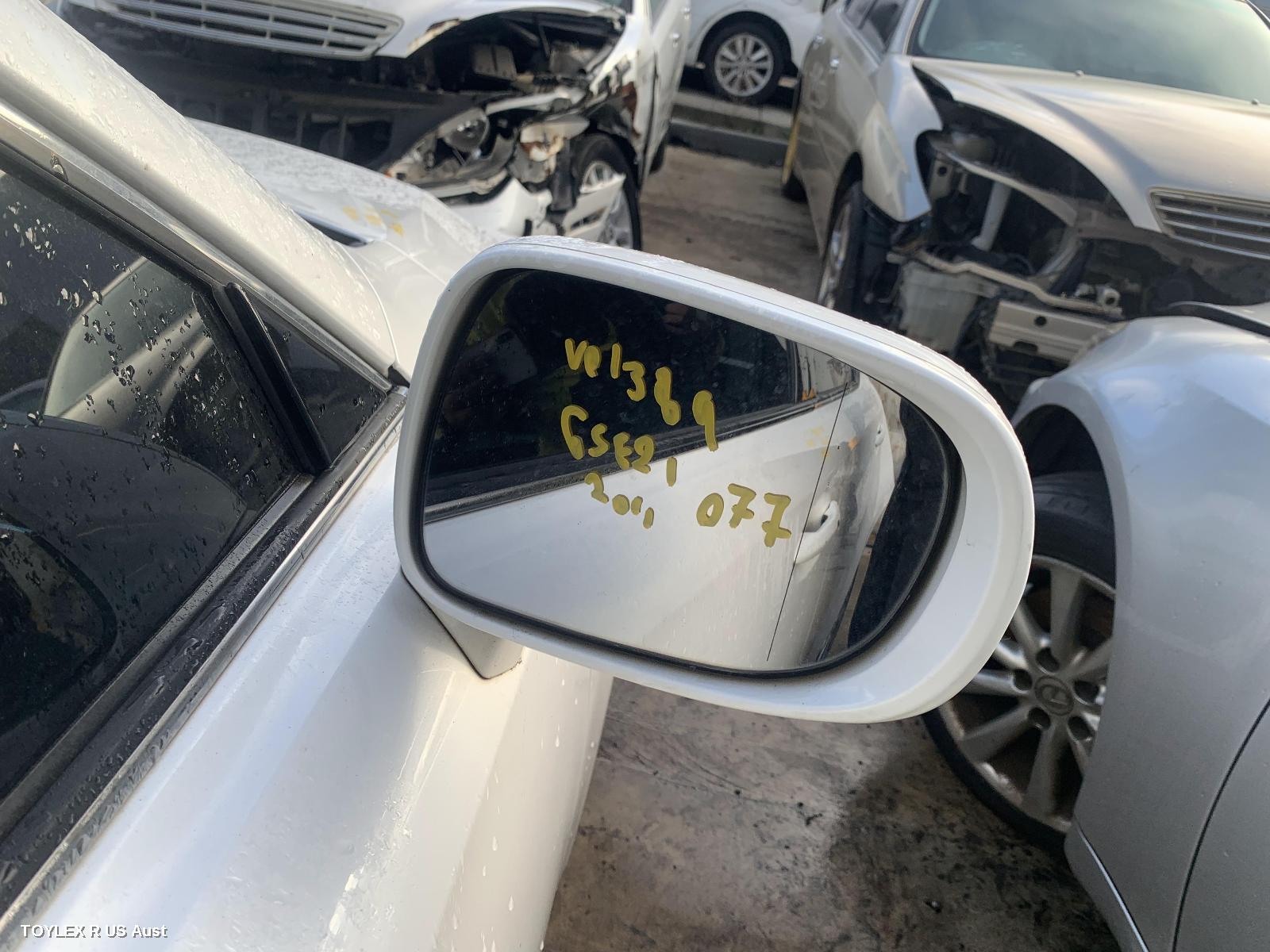 LEXUS IS250/IS250C 2011 Right Door Mirror IS250/IS350, GSE20R/GSE21R, SEDAN, PRESTIGE, W/ INDICATOR TYPE (1 PLUG)