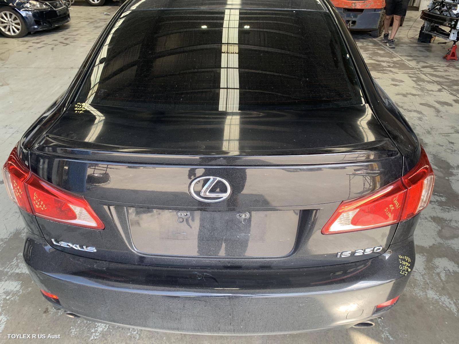 LEXUS IS250/IS250C 2012 Bootlid/Tailgate BOOTLID, IS250/IS350, GSE20R/GSE21R, SEDAN, SPOILERED, W/ REVERSE CAMERA TYPE