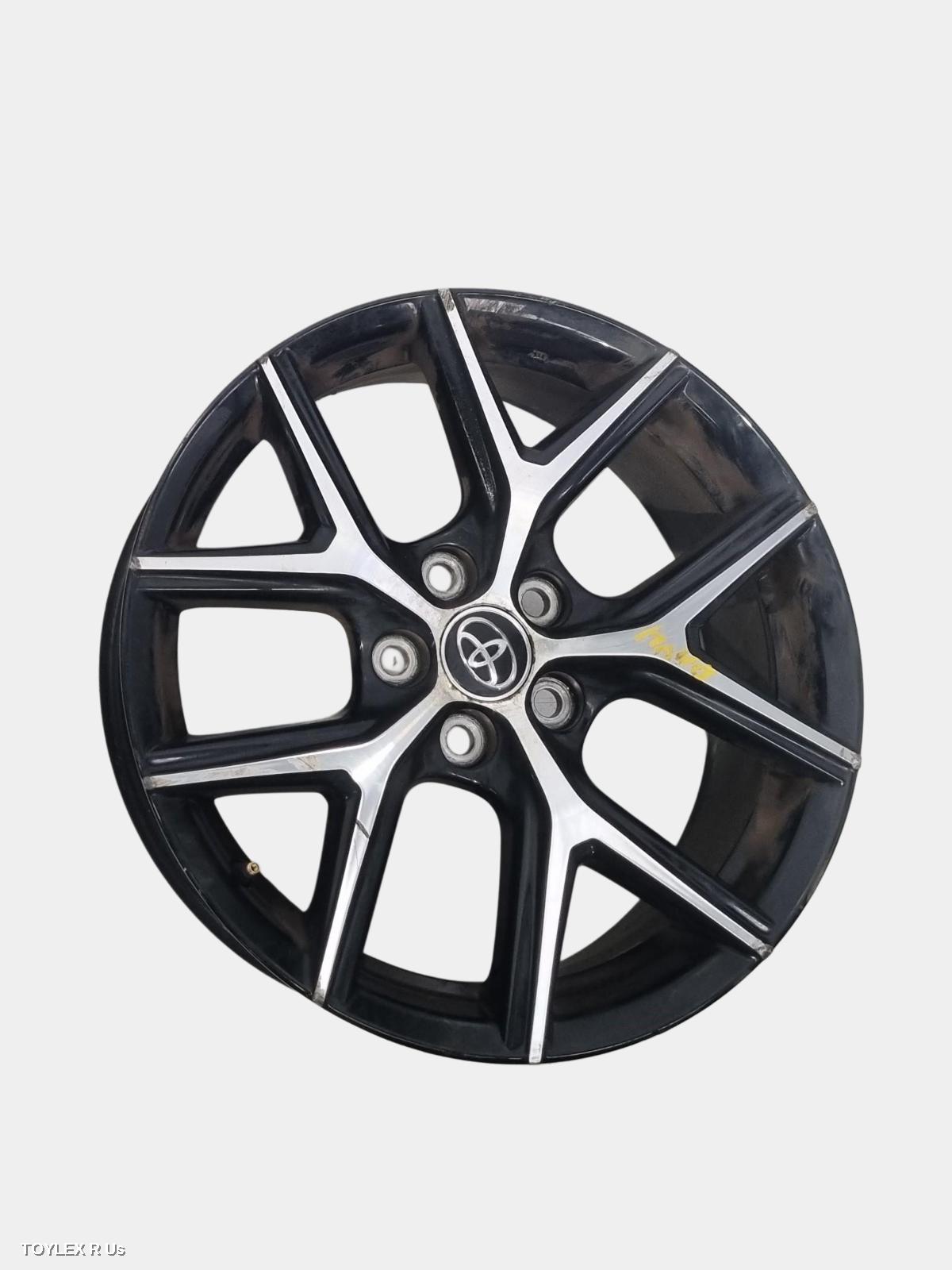 TOYOTA RAV4 2018 Wheel Mag FACTORY, 18X7.5IN, BLACK, XA40