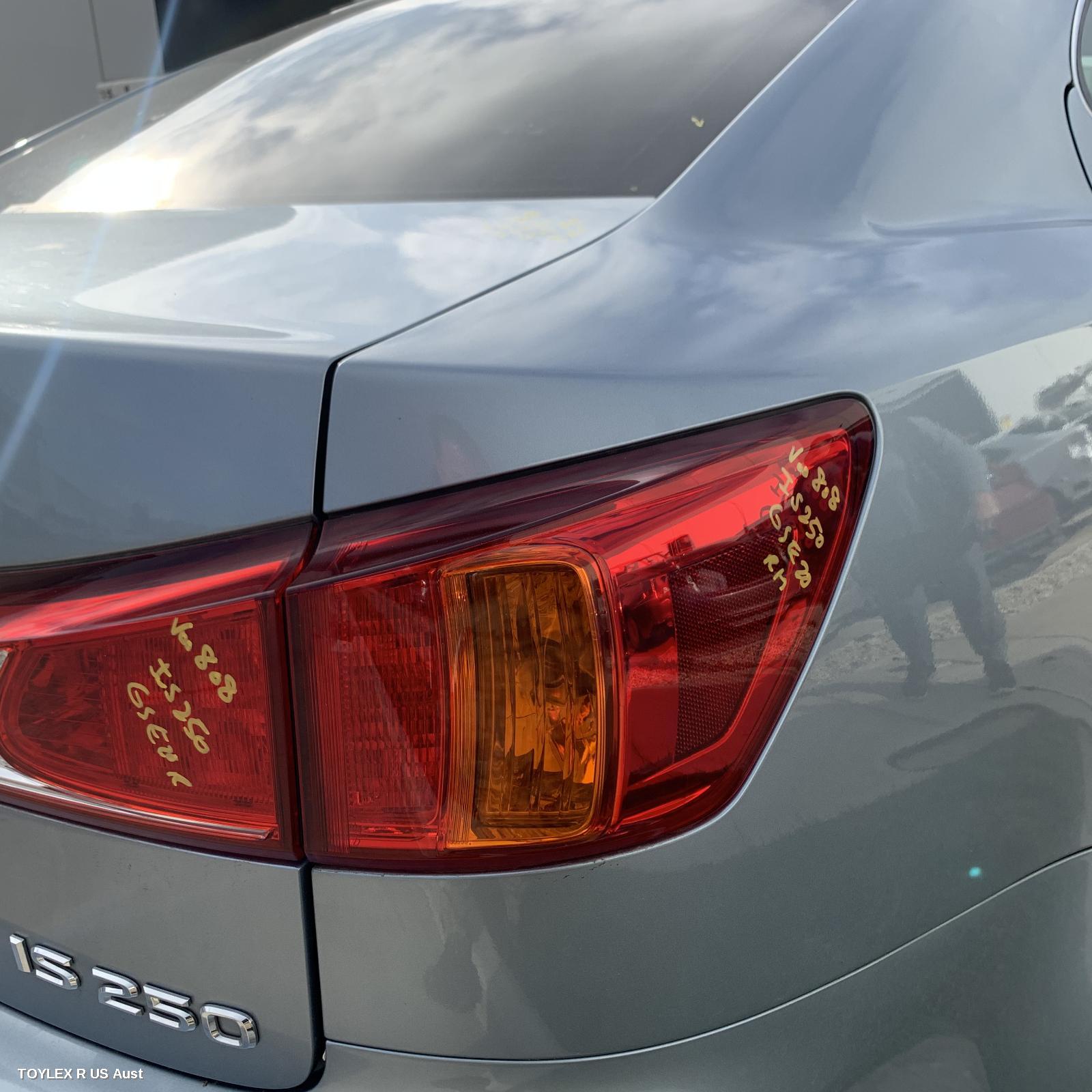 LEXUS IS250/IS250C 2010 Right Taillight IS250, GSE20R, SEDAN