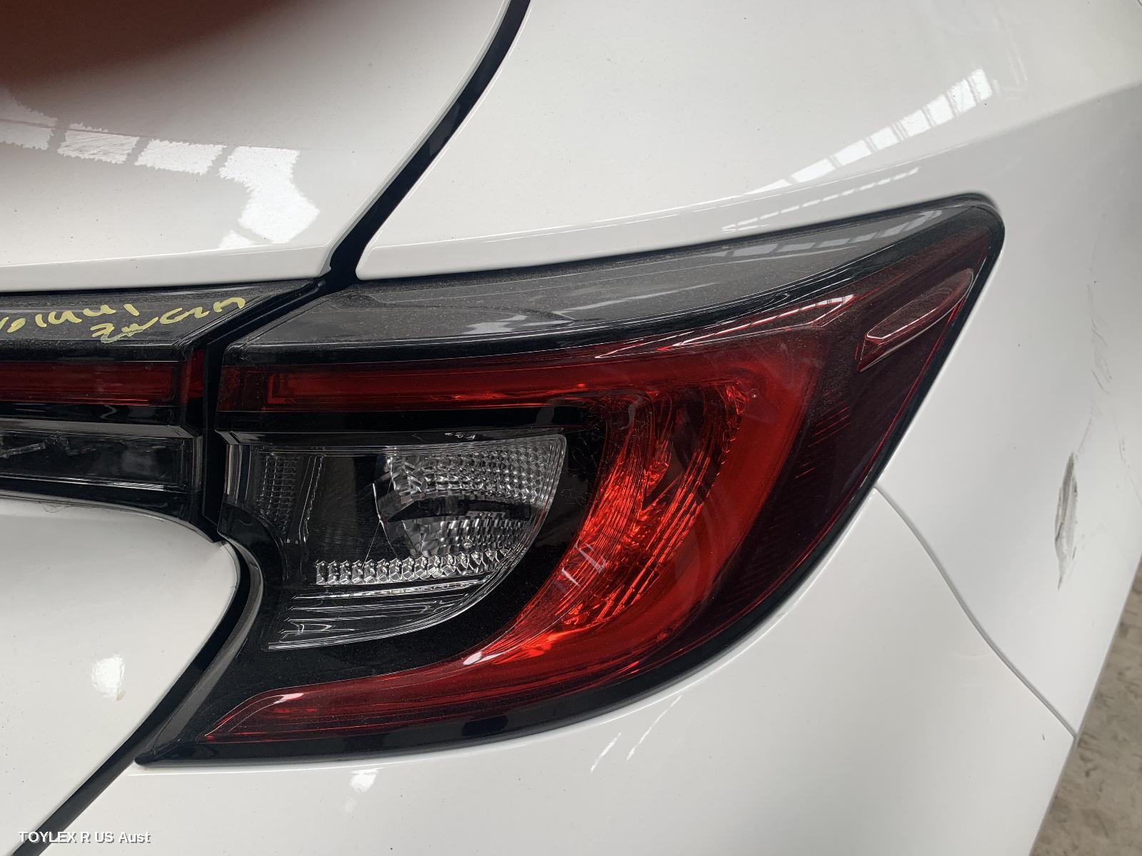 TOYOTA COROLLA 2024 Right Taillight E210, IN BODY, HATCH