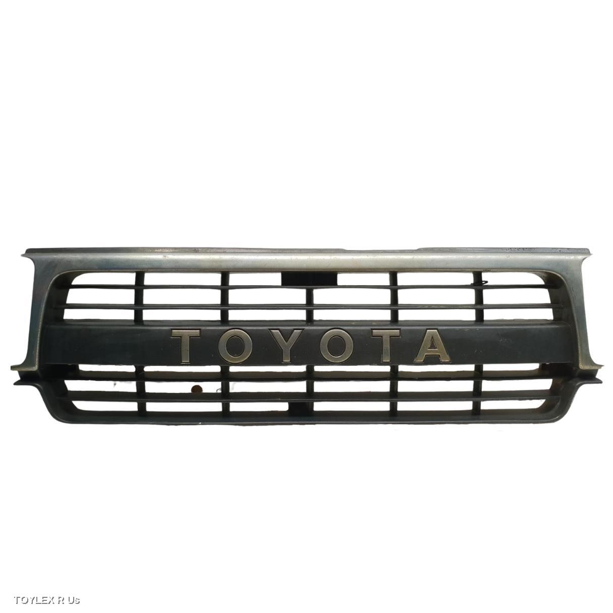 TOYOTA LANDCRUISER 1992 Grille 80 SERIES, CHROME, PETROL, GXL/VX