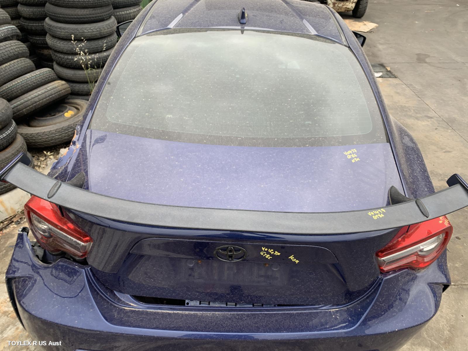 TOYOTA 86 2017 Bootlid/Tailgate BOOTLID, ZN6, GTS, LOW SPOILERED TYPE