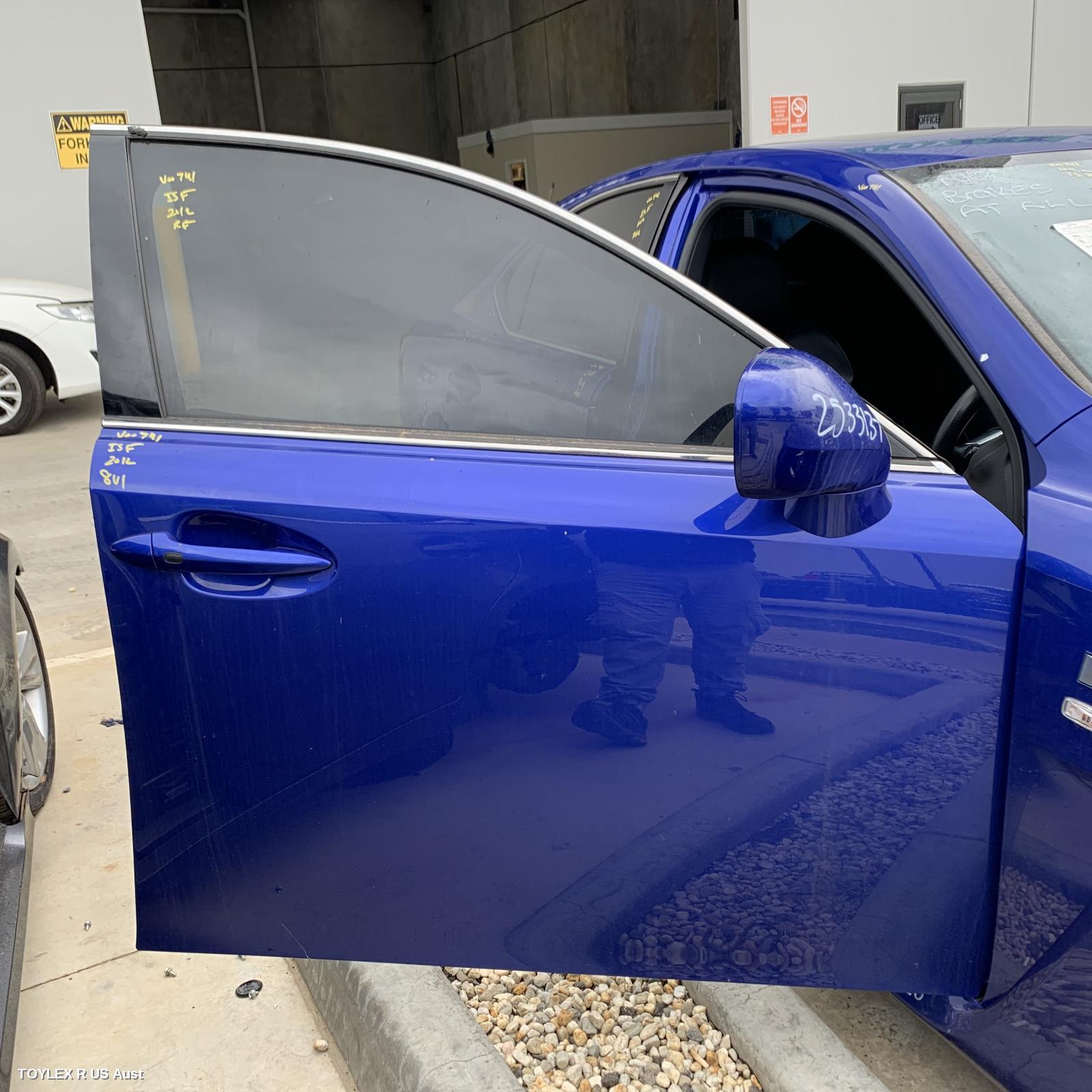 LEXUS IS250/IS250C 2012 Right Front Door IS250/IS350/IS F, GSE20R, SEDAN