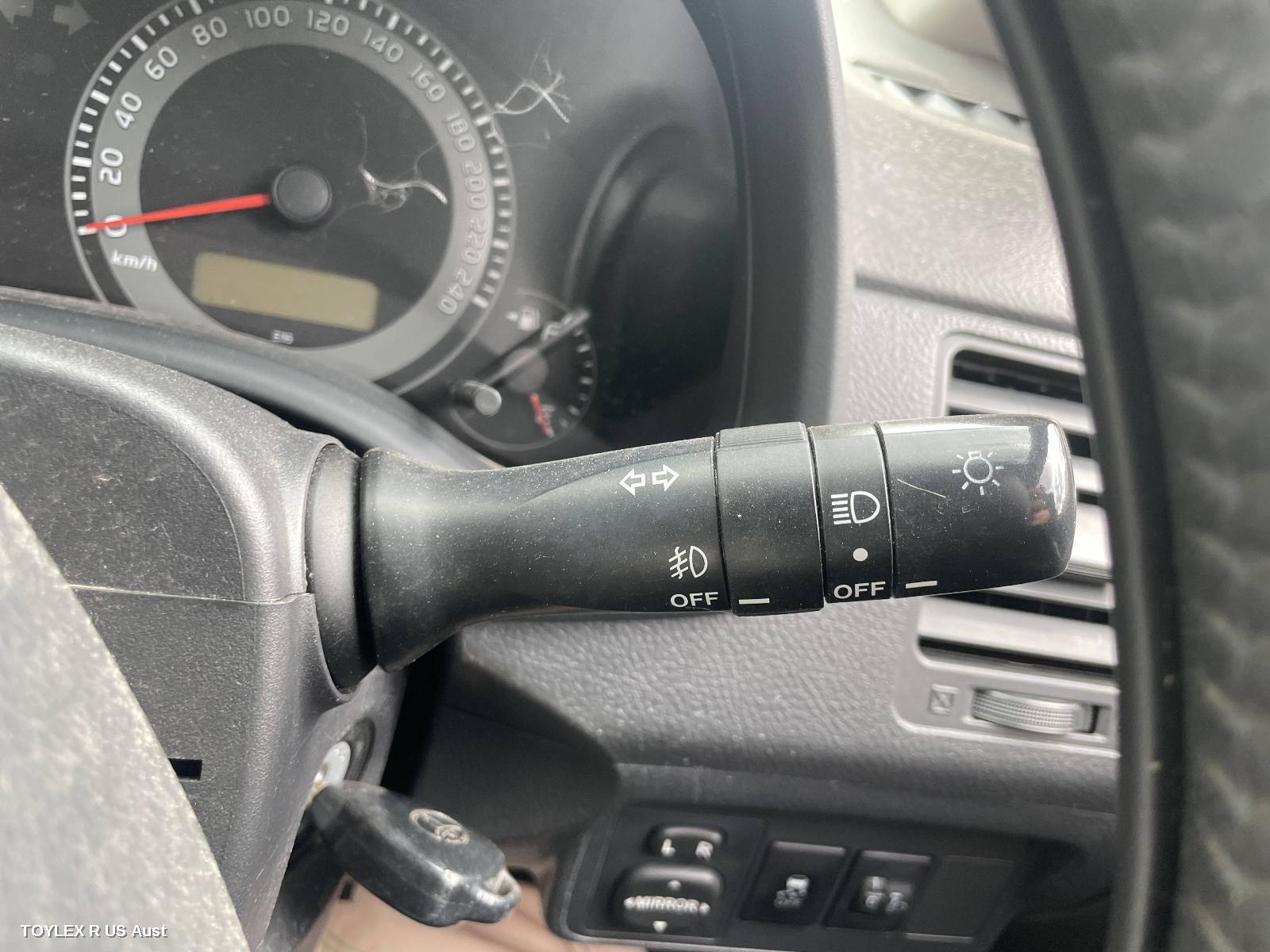 TOYOTA COROLLA 2012 Combination Switch FLASHER SWITCH, ZRE152/153R, SEDAN/HATCH, W/ FOGLAMP, NON RAIN SENSOR TYPE