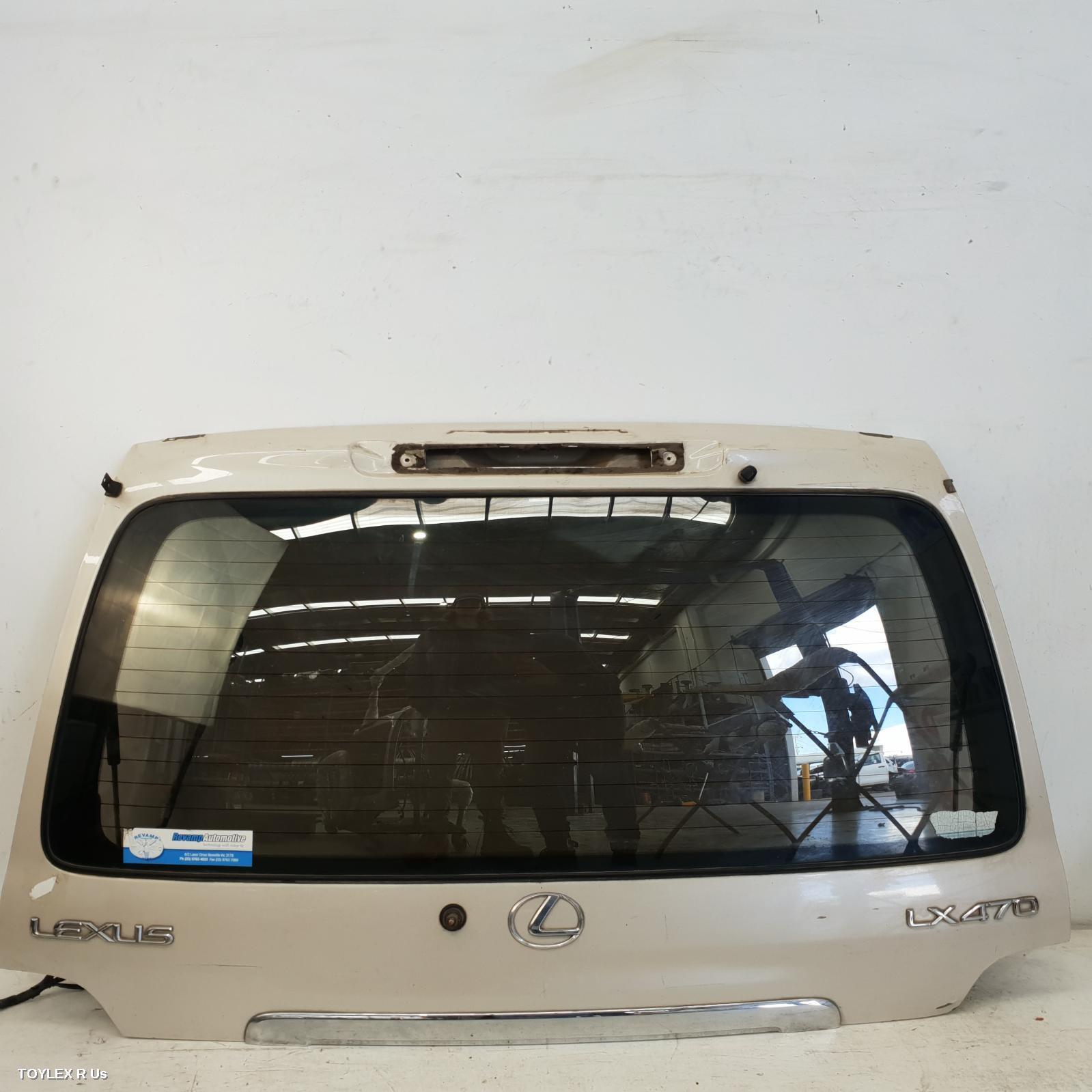 LEXUS LX470 2001 Bootlid/Tailgate UPPER TAILGATE, UZJ100R