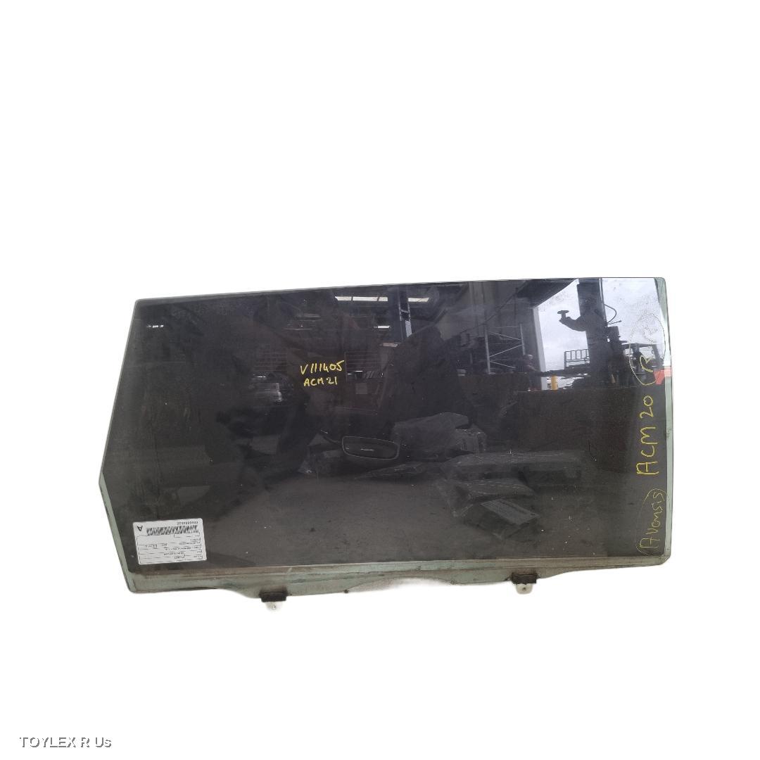 TOYOTA AVENSIS 2005 Right Rear Door Window ACM2#R