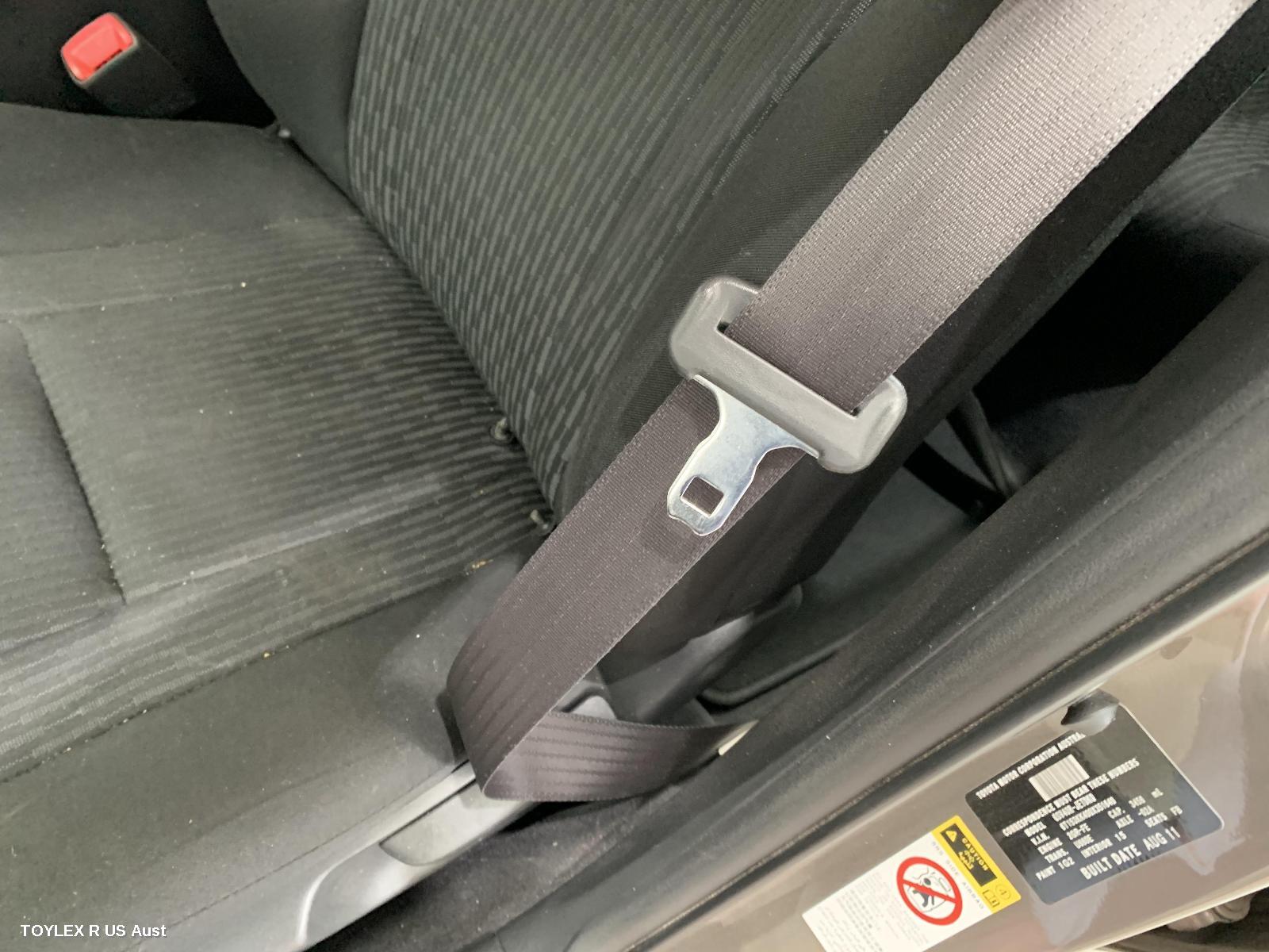 TOYOTA AURION 2012 Seatbelt/Stalk LH FRONT, SEAT BELT ONLY, GSV40R