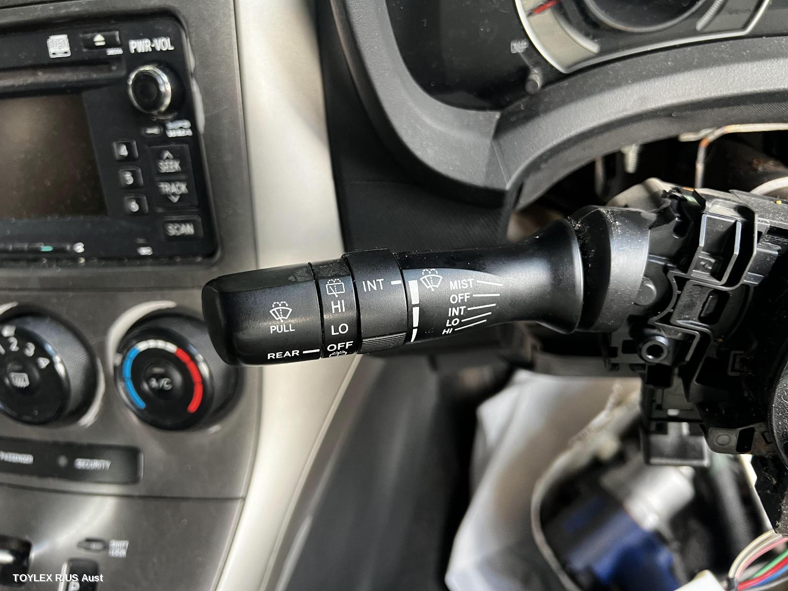 TOYOTA COROLLA 2009 Combination Switch WIPER SWITCH, ZRE152R, HATCH, NON RAIN SENSOR TYPE