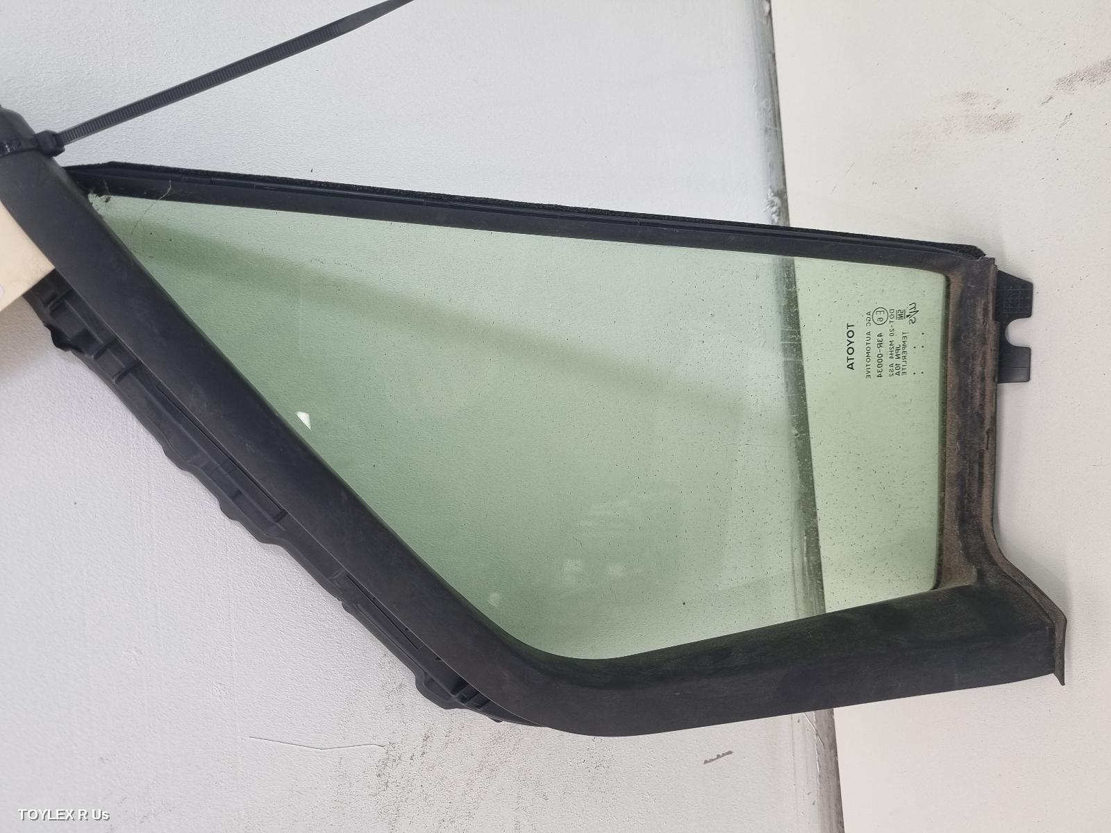 TOYOTA HIACE 2021 Right Front 1/4 Door Glass 300 SERIES