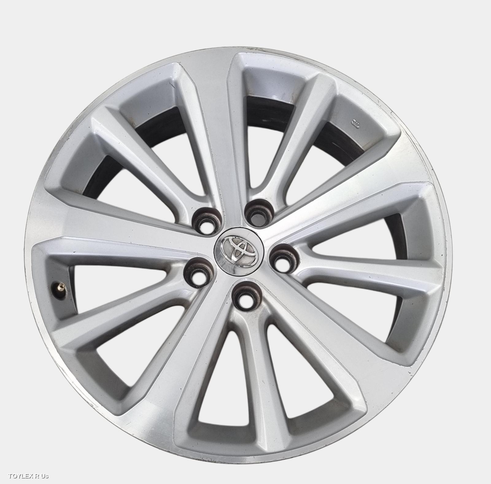TOYOTA KLUGER 2013 Wheel Mag FACTORY, 19X7.5IN, 10 SPOKE, GSU40-GSU45