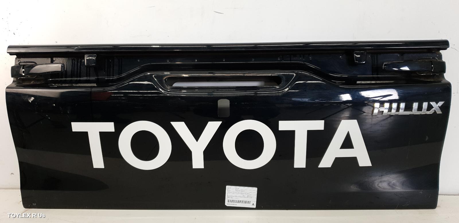 TOYOTA HILUX 2017 Bootlid/Tailgate TAILGATE, W/ TWIN SIDE HANDLES TYPE