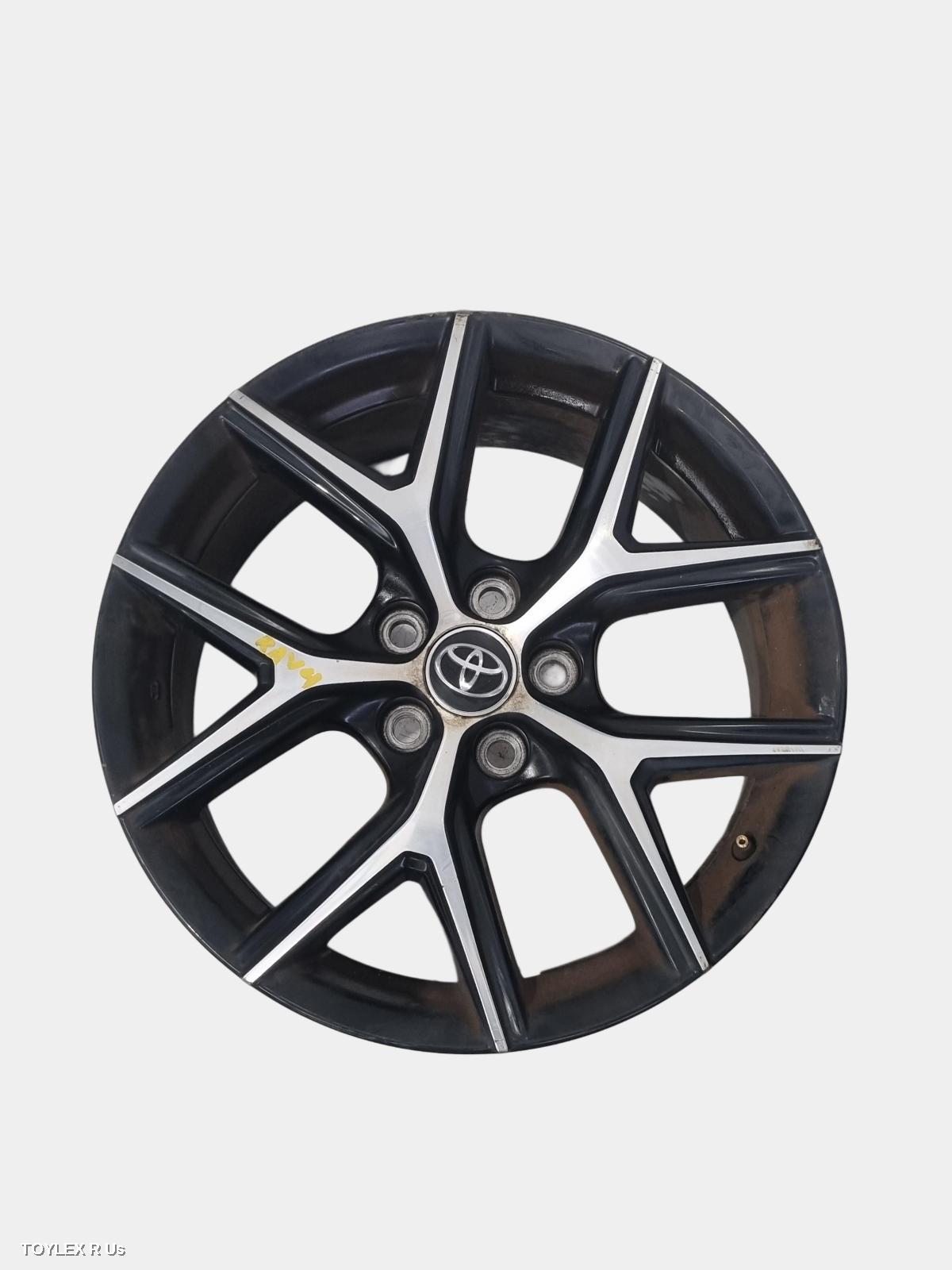 TOYOTA RAV4 2018 Wheel Mag FACTORY, 18X7.5IN, BLACK, XA40