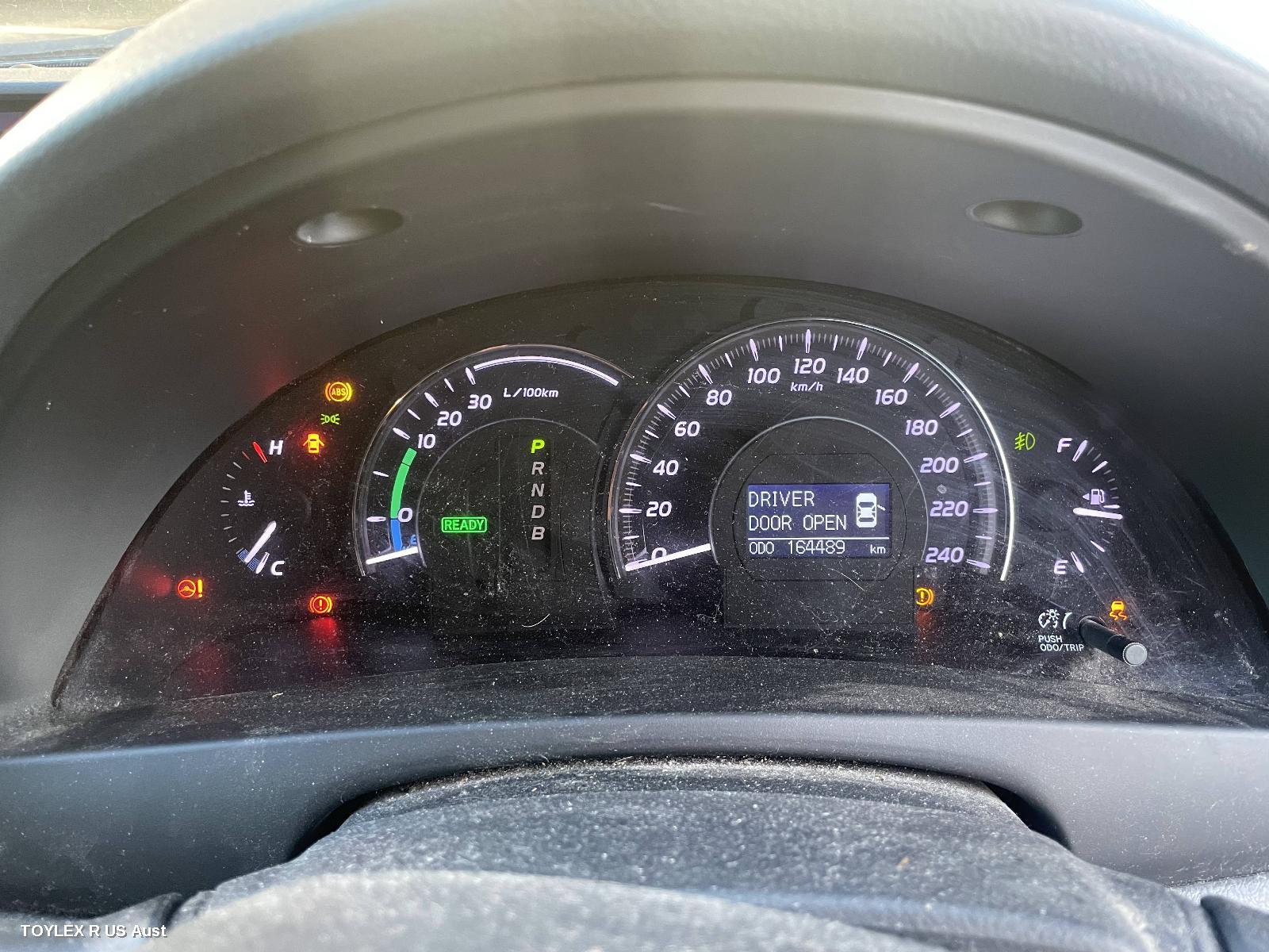 TOYOTA CAMRY 2010 Instrument Cluster INSTRUMENT CLUSTER, HYBRID, AHV40