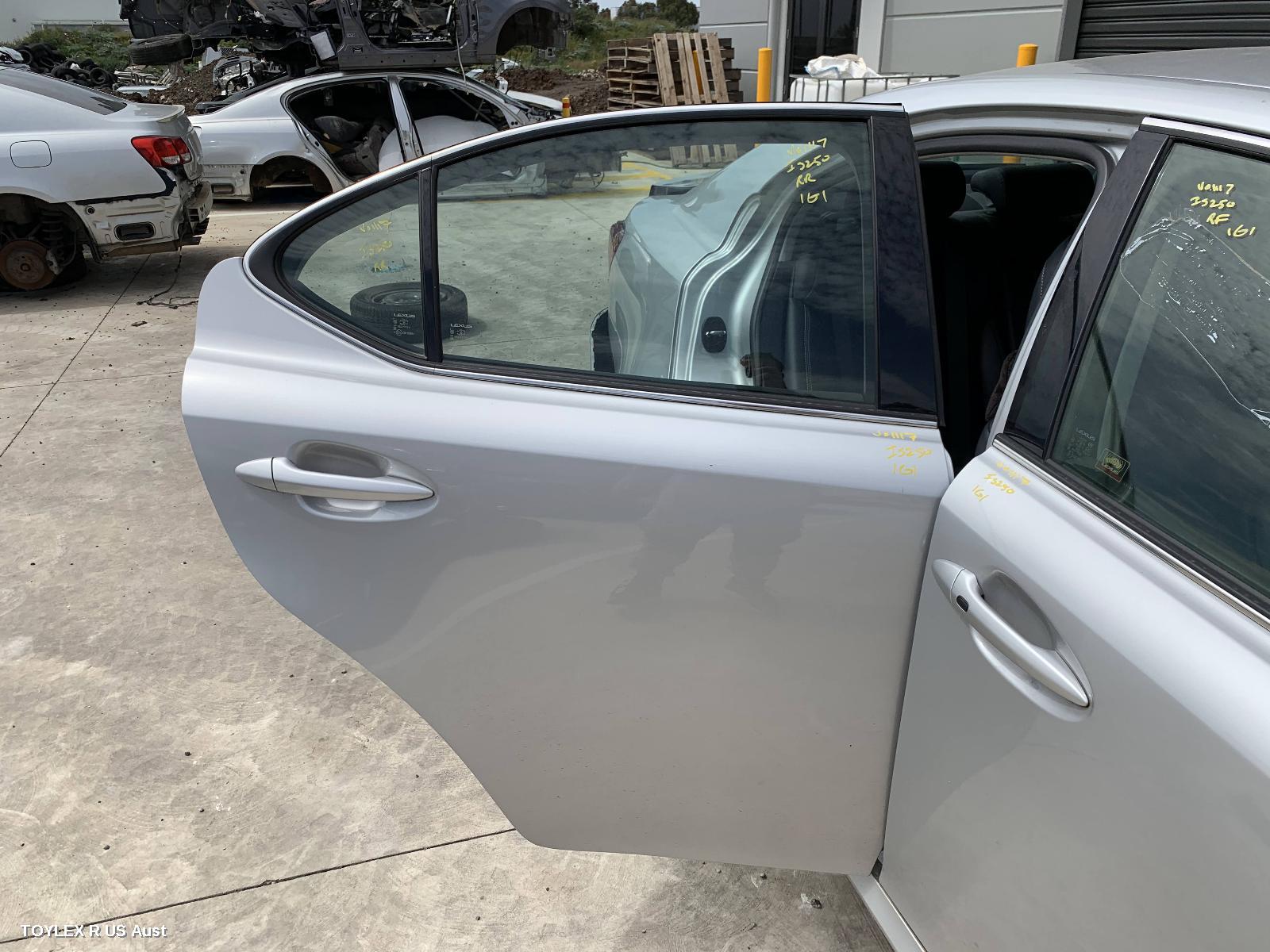 LEXUS IS250/IS250C 2012 Right Rear Door Sliding IS250/IS350/IS F, GSE20R/GSE21R/USE20R, SEDAN