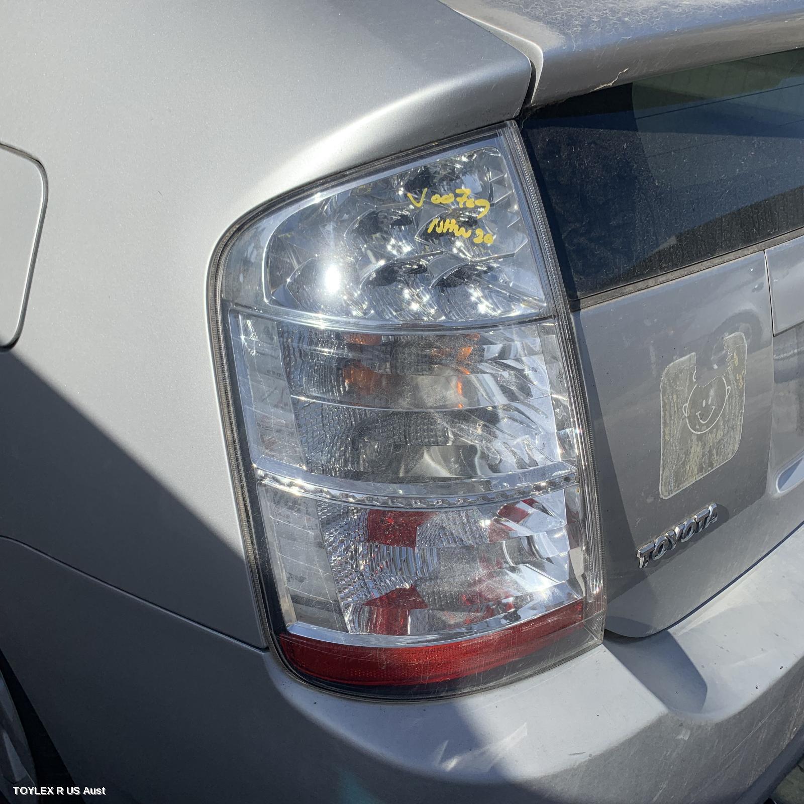 TOYOTA PRIUS 2008 Left Taillight NHW20R, CLEAR, LENS# 4713