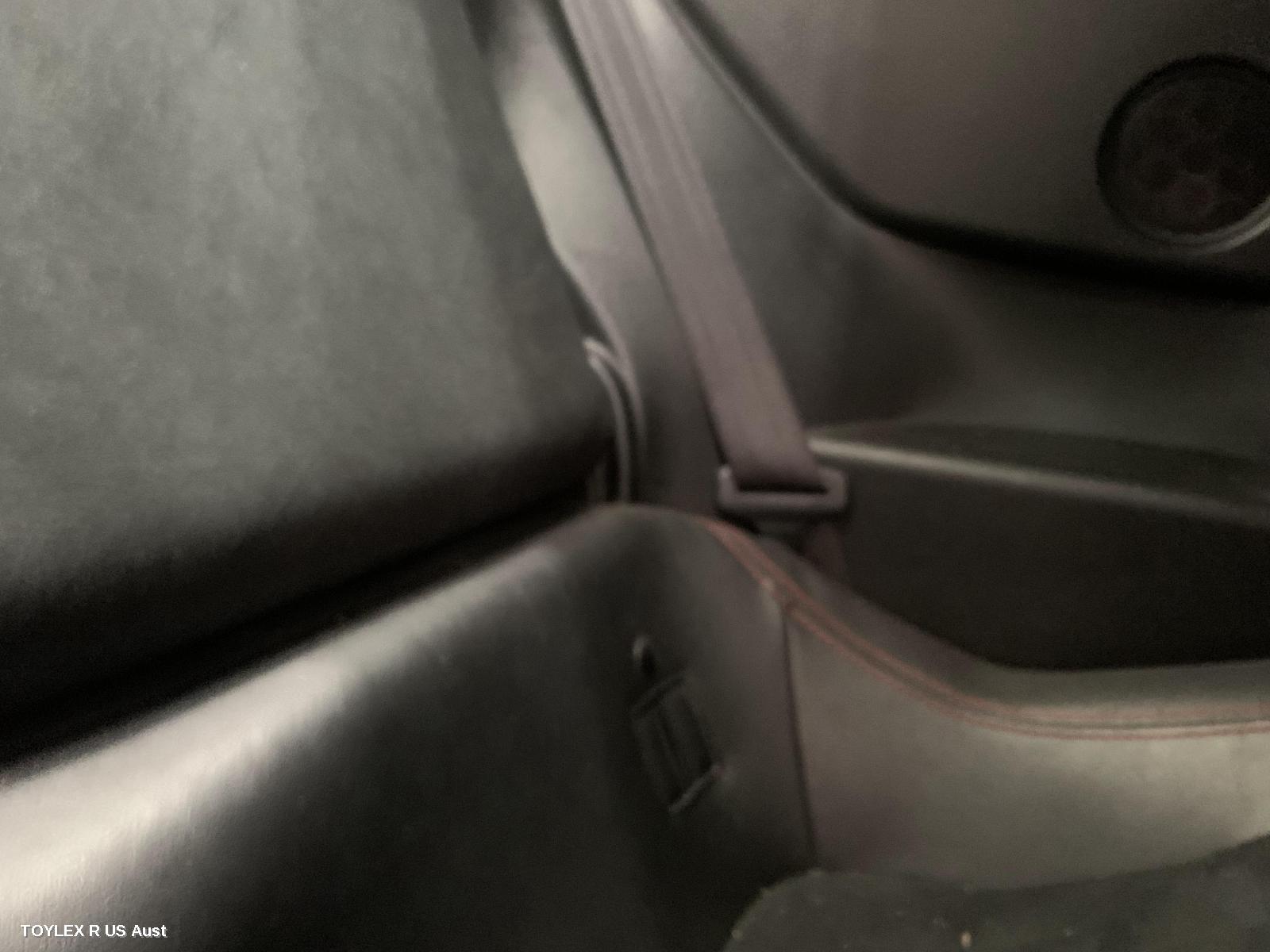 TOYOTA 86 2012 Seatbelt/Stalk LH REAR, SEAT BELT ONLY, ZN6