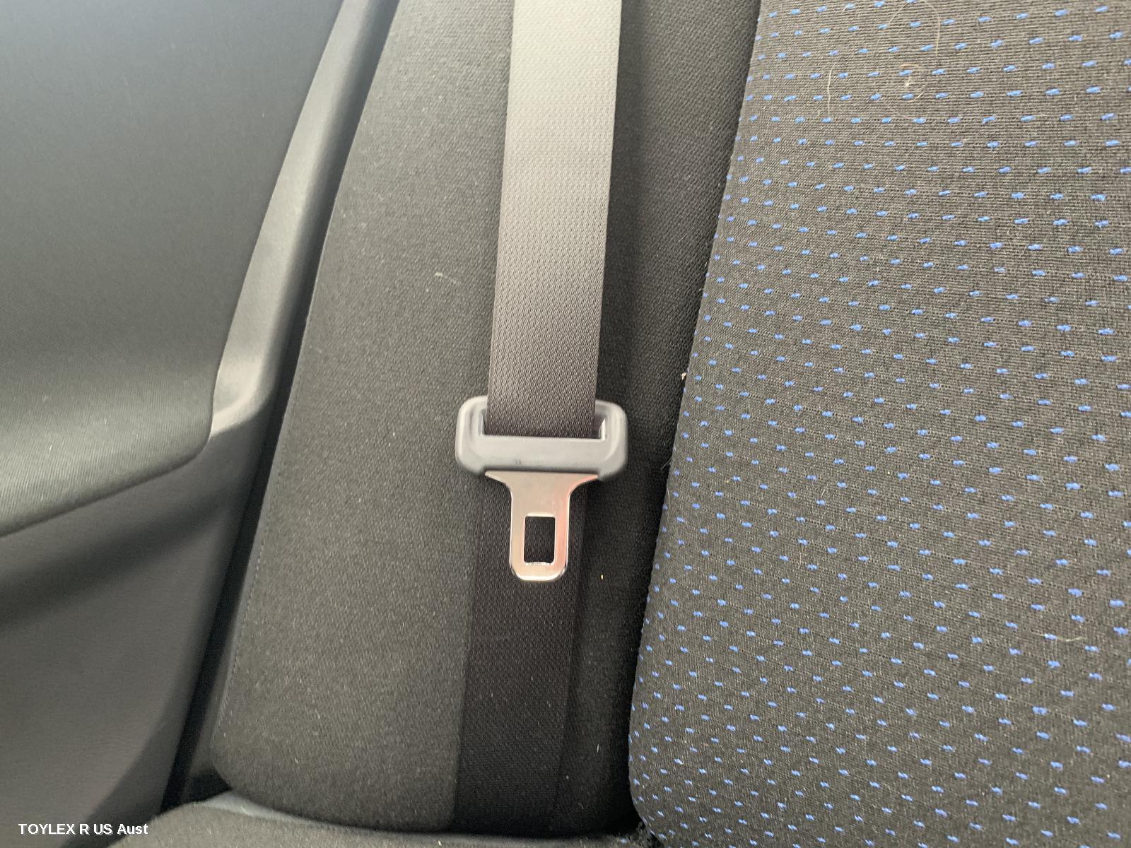 TOYOTA COROLLA 2012 Seatbelt/Stalk RH REAR, SEAT BELT ONLY, SEDAN, ZRE152/153R