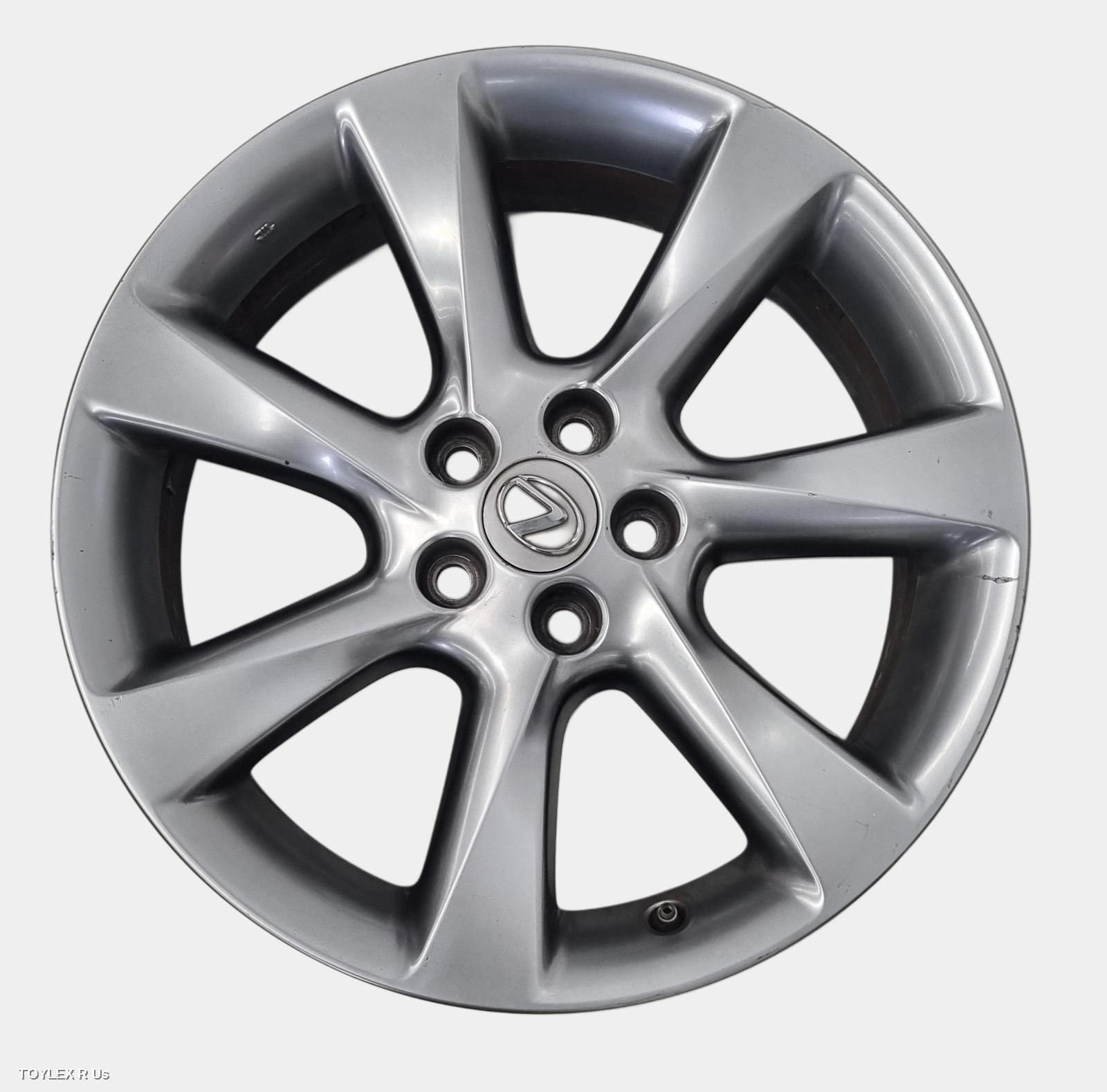 LEXUS RX SERIES 2010 Wheel Mag FACTORY, 19X7.5IN, 7 SPOKE, RX350/RX450H, AL10