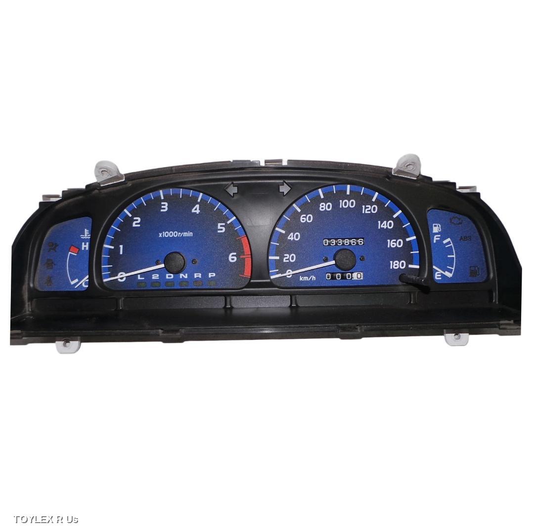 TOYOTA HILUX 2001 Instrument Cluster PETROL, AUTO T/M, NON CABLE TYPE, 6000 RPM