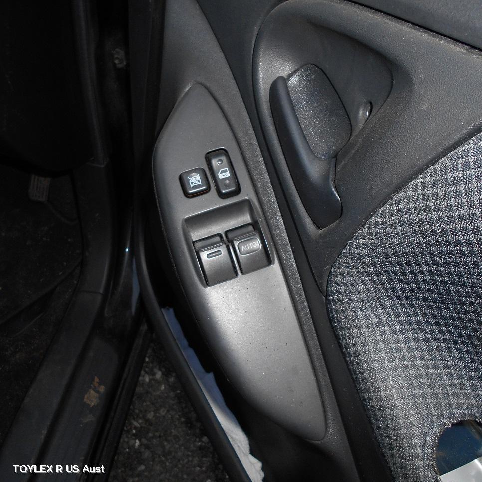 TOYOTA ECHO 2005 Pwr Dr Wind Switch RH FRONT (MASTER SWITCH), 3DR HATCH, NCP10R
