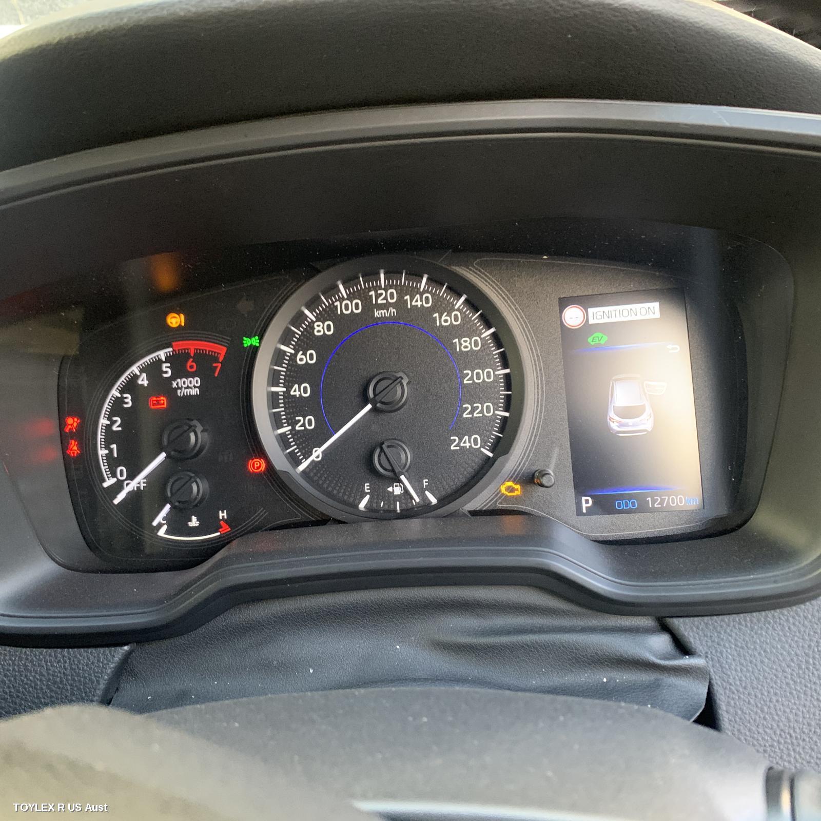 TOYOTA COROLLA 2019 Instrument Cluster INSTRUMENT CLUSTER, AUTO T/M, HATCH, HYBRID, ASCENT SPORT/SX, ZWE211R