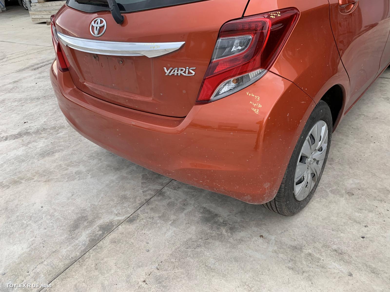 TOYOTA YARIS 2016 Rear Bumper NCP13#, HATCH, ASCENT/SX
