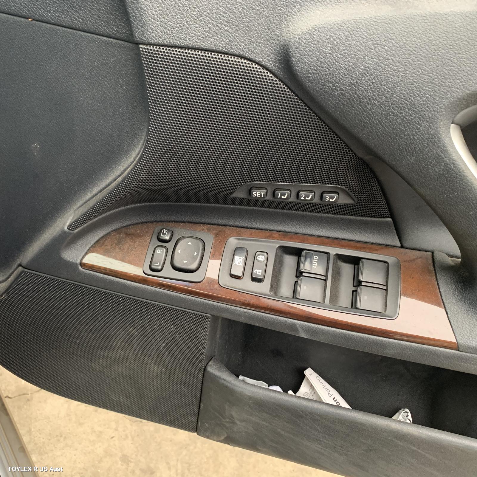 LEXUS IS250/IS250C 2009 Pwr Dr Wind Switch IS250C, RH FRONT (MASTER SWITCH), CABRIO, GSE20R