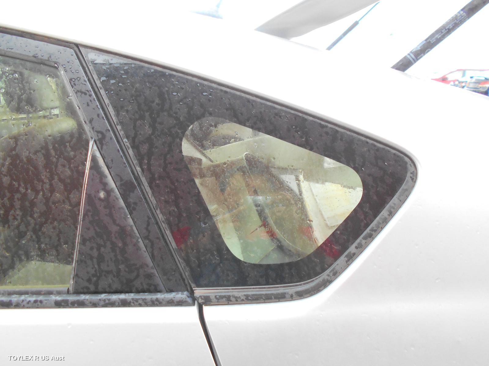 TOYOTA PRIUS 2012 Left Rear Side Glass ZVW30R, 07/
