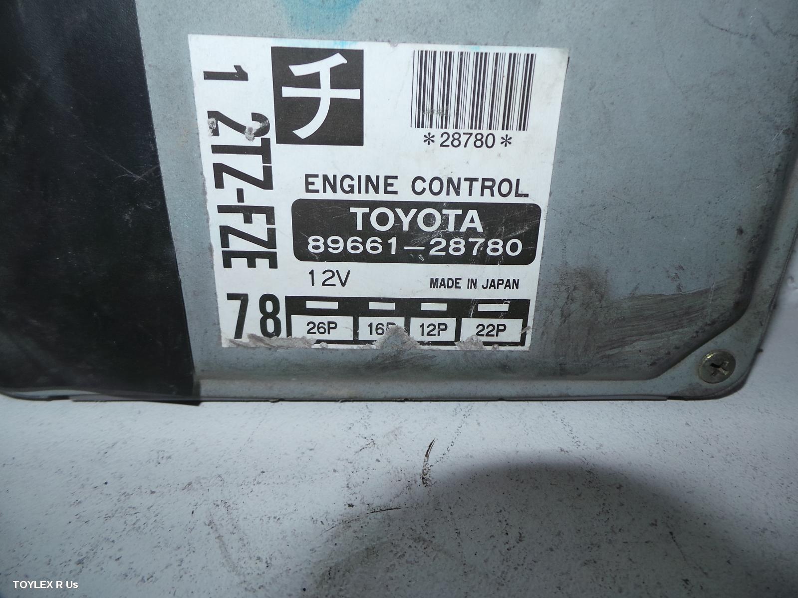 TOYOTA ESTIMA 1996 Ecu 2.4, 2TZ, AUTO, 91-00 (IMPORT)