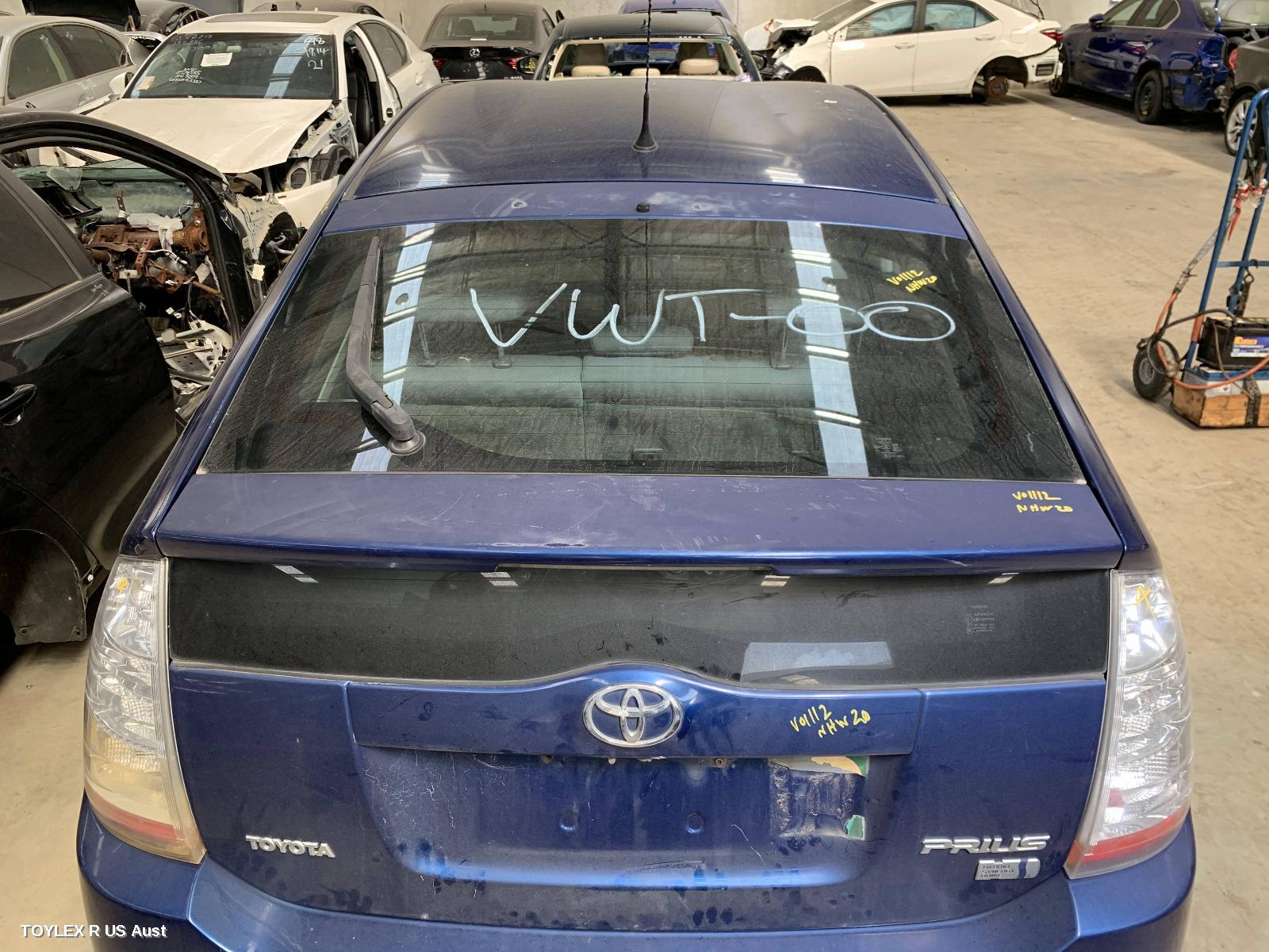 TOYOTA PRIUS 2008 Bootlid/Tailgate NHW20R, TAILGATE