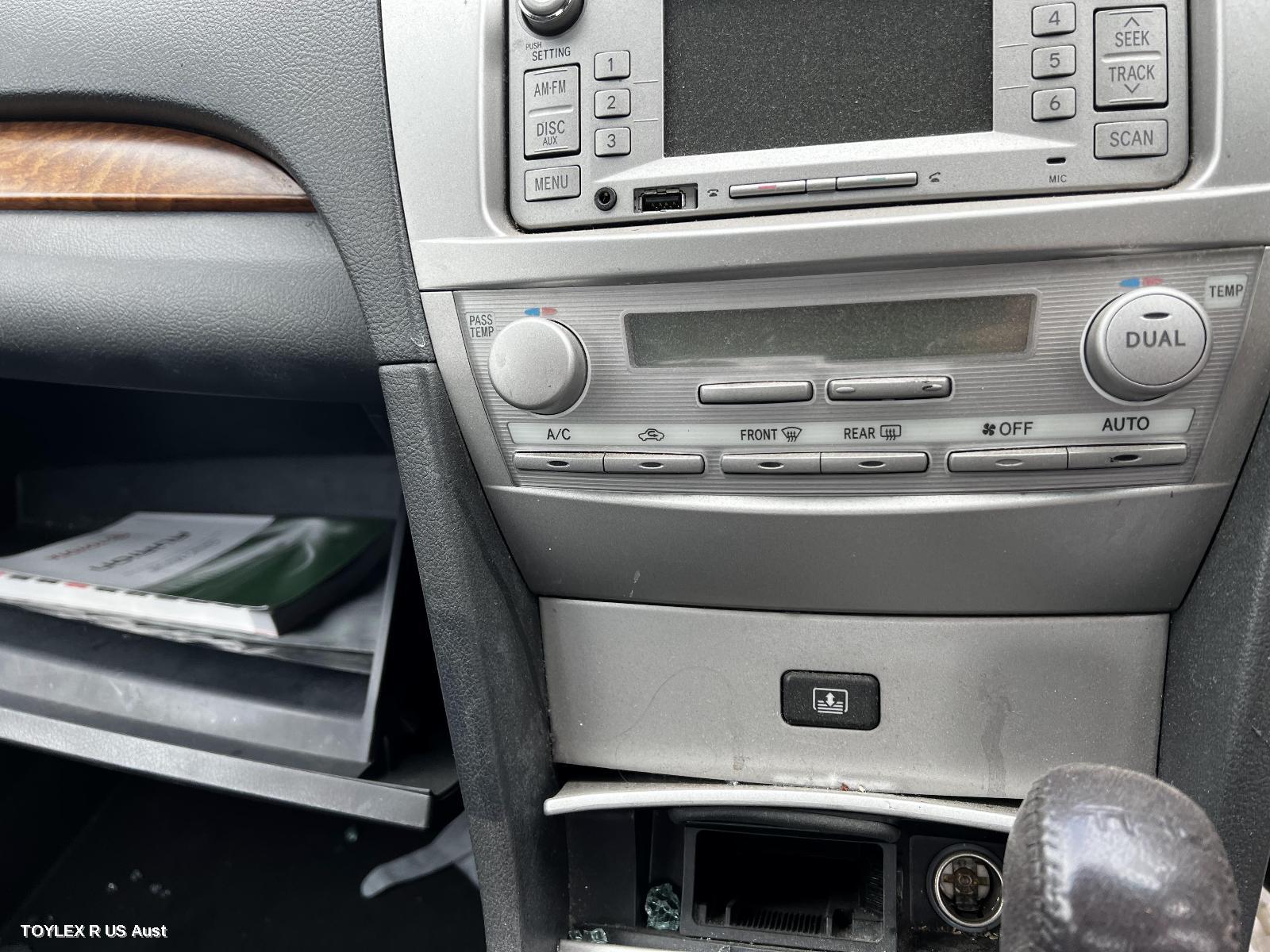 TOYOTA AURION 2009 Heater/Ac Controls GSV40R, CLIMATE CONTROL