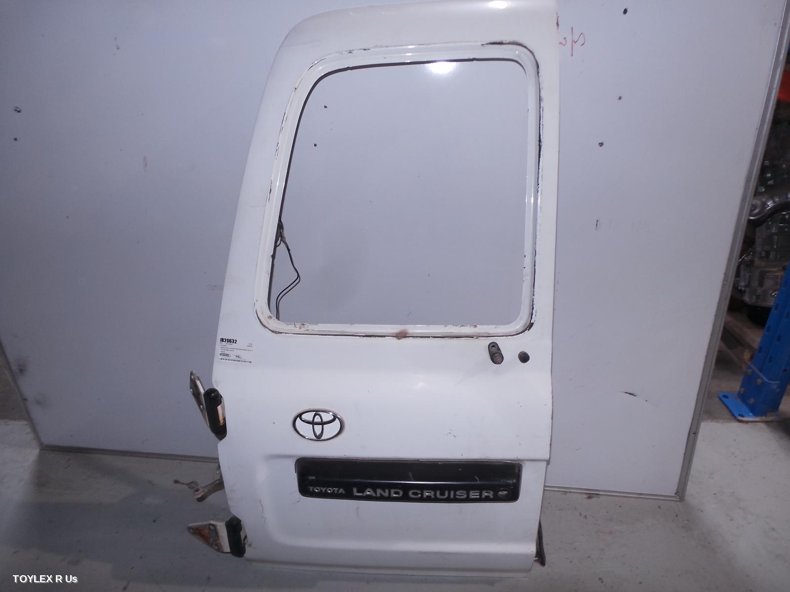 TOYOTA LANDCRUISER 1996 Bootlid/Tailgate 80 SERIES, BARN DOOR (LH SIDE)