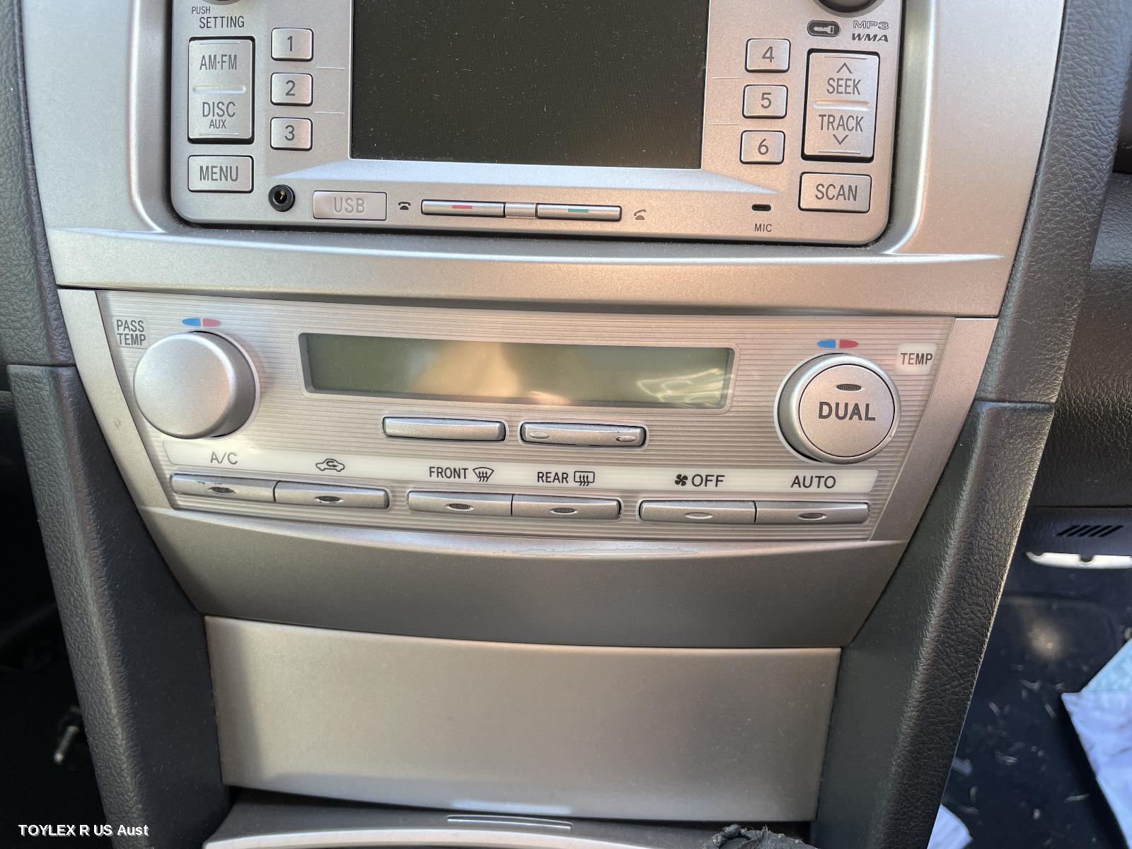 TOYOTA AURION 2011 Heater/Ac Controls GSV40R, CLIMATE CONTROL