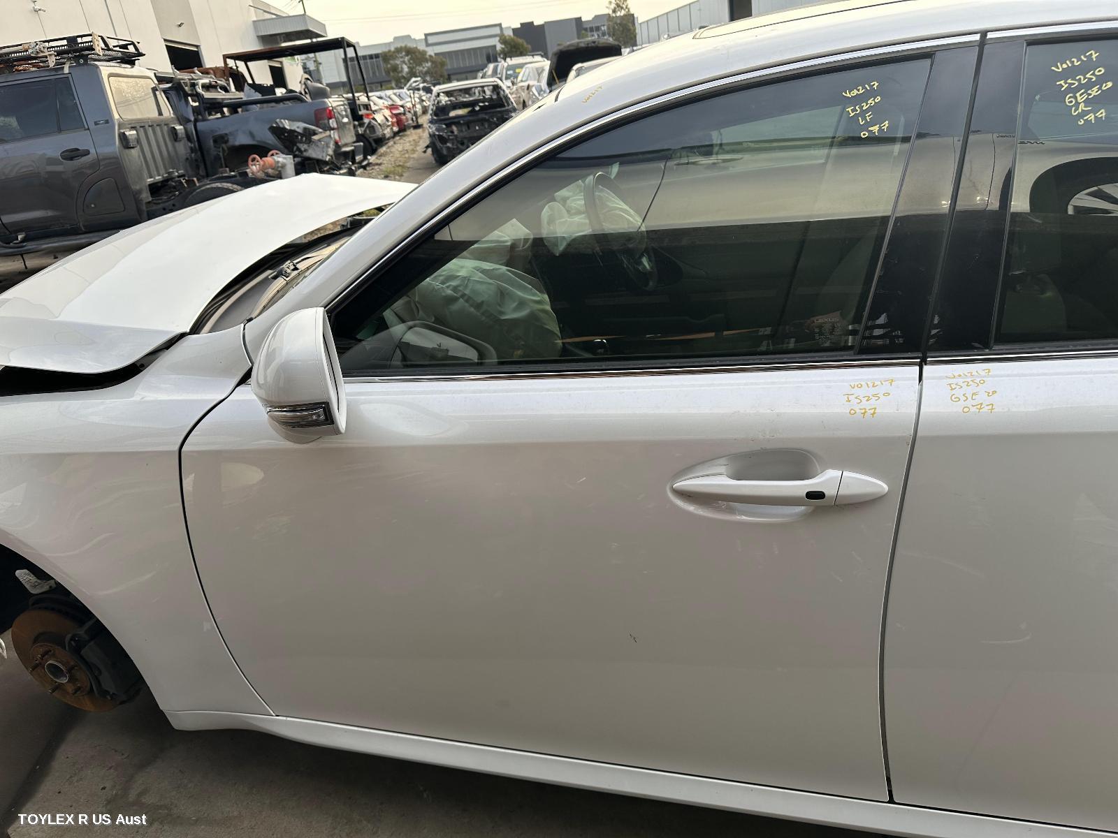 LEXUS IS250/IS250C 2011 Left Front Door IS250/IS350/IS F, GSE20R/GSE21R/USE20R, SEDAN
