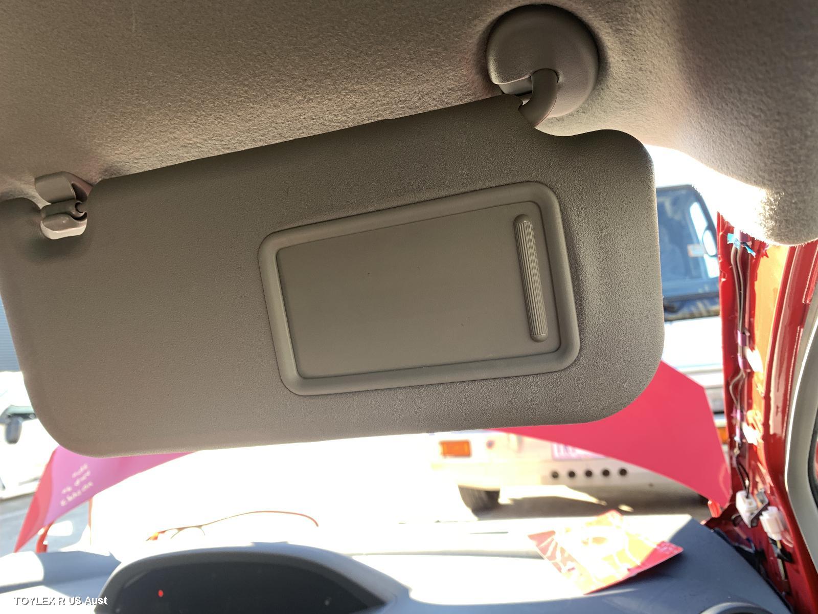 TOYOTA YARIS 2010 Sunvisor NCP9#, RH SIDE, W/ MIRROR TYPE
