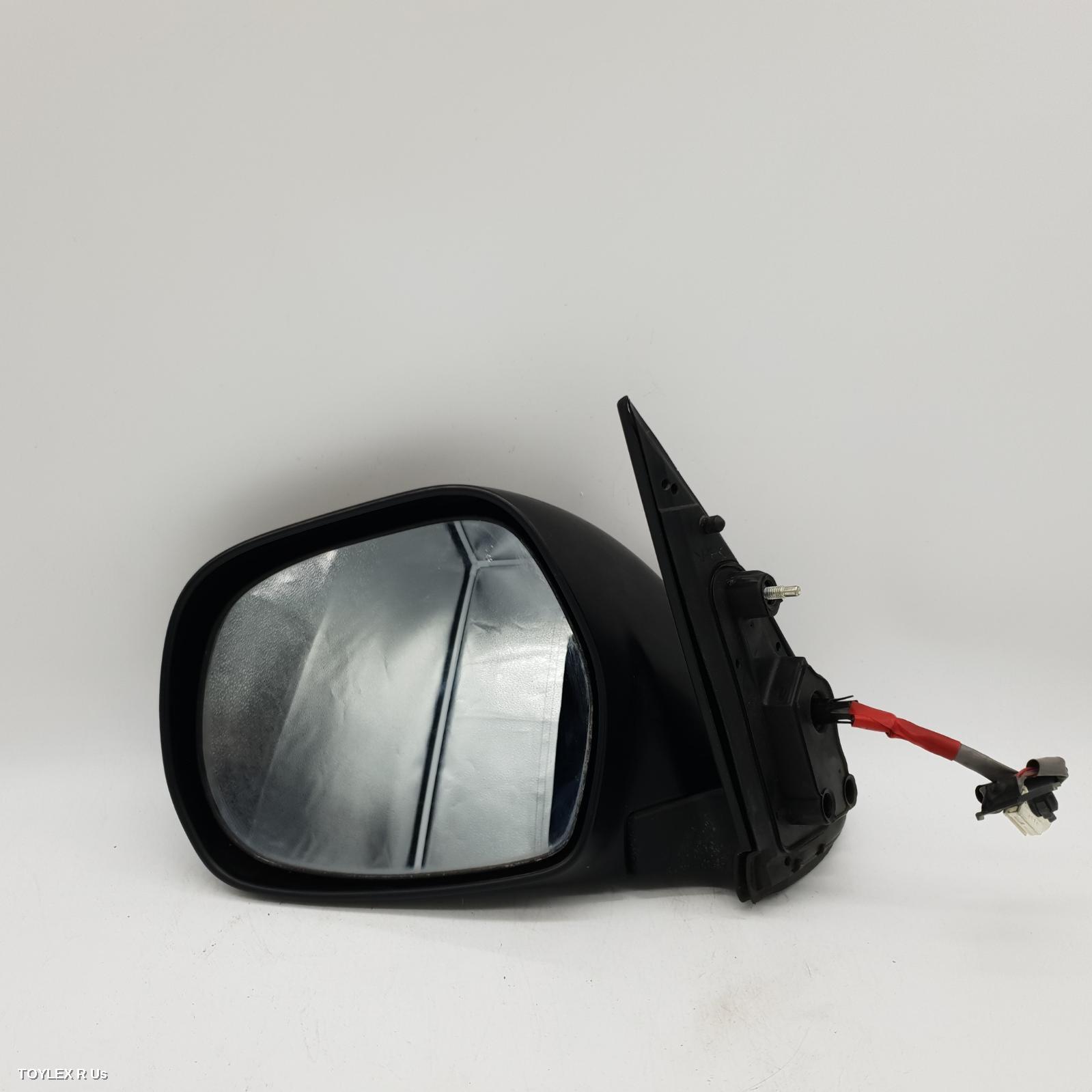 TOYOTA HIACE 2007 Left Door Mirror TRH/KDH, POWER, BLACK (3 WIRE), ROUND PLUG TYPE