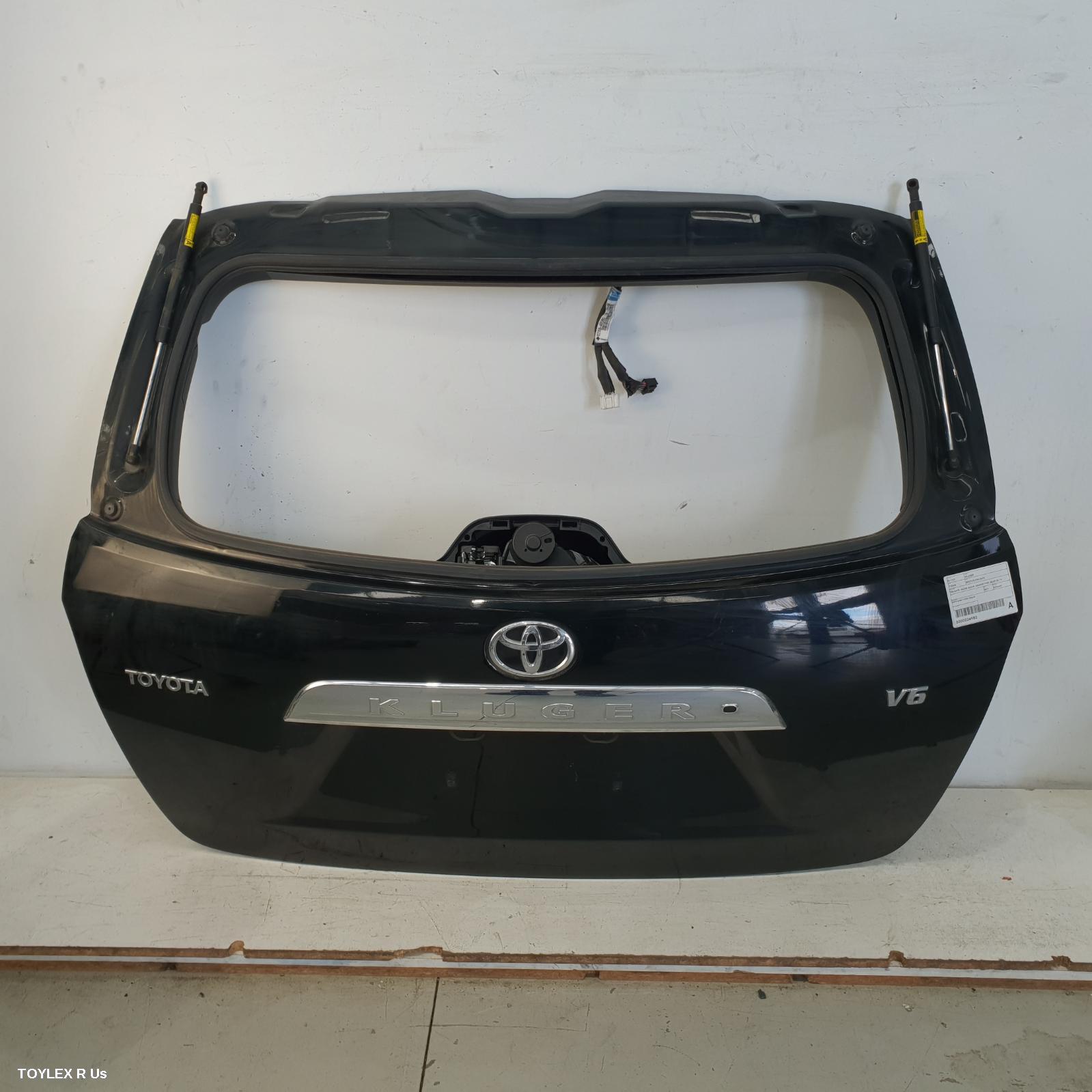 TOYOTA KLUGER 2011 Bootlid/Tailgate TAILGATE, GSU40-GSU45, GRANDE TYPE