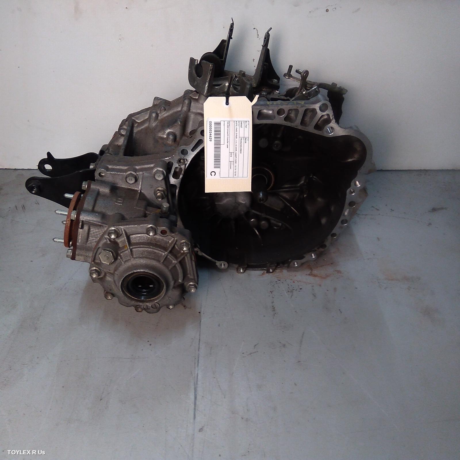 TOYOTA RAV4 2015 Trans/Gearbox AUTO, 4WD, DIESEL, 2.2, ALA49R, U660F CODE