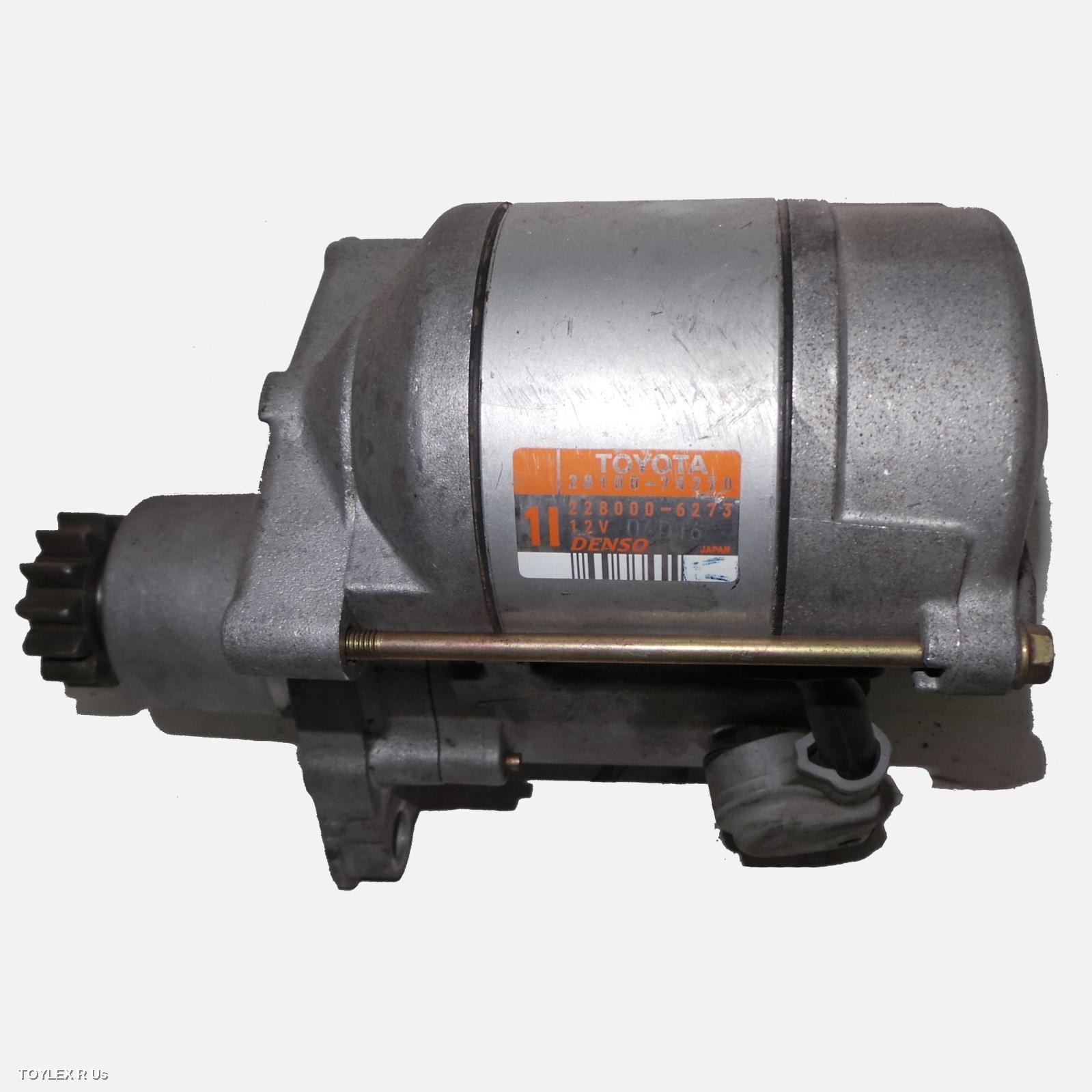 TOYOTA RAV4 2002 Starter PETROL, 2.0, 1AZ-FE, ACA2#R, 07/00-10/03 (AUS ONLY)