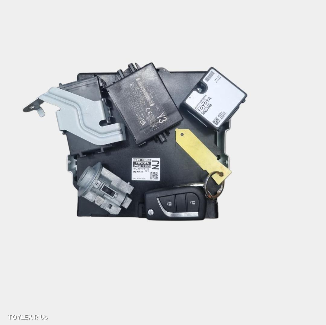 TOYOTA HILUX 2022 Ecu ENGINE ECU, 2.7, 2TR-FE, PETROL, AUTO T/M, SEC SET (ECU/IMM/READER/KEY)